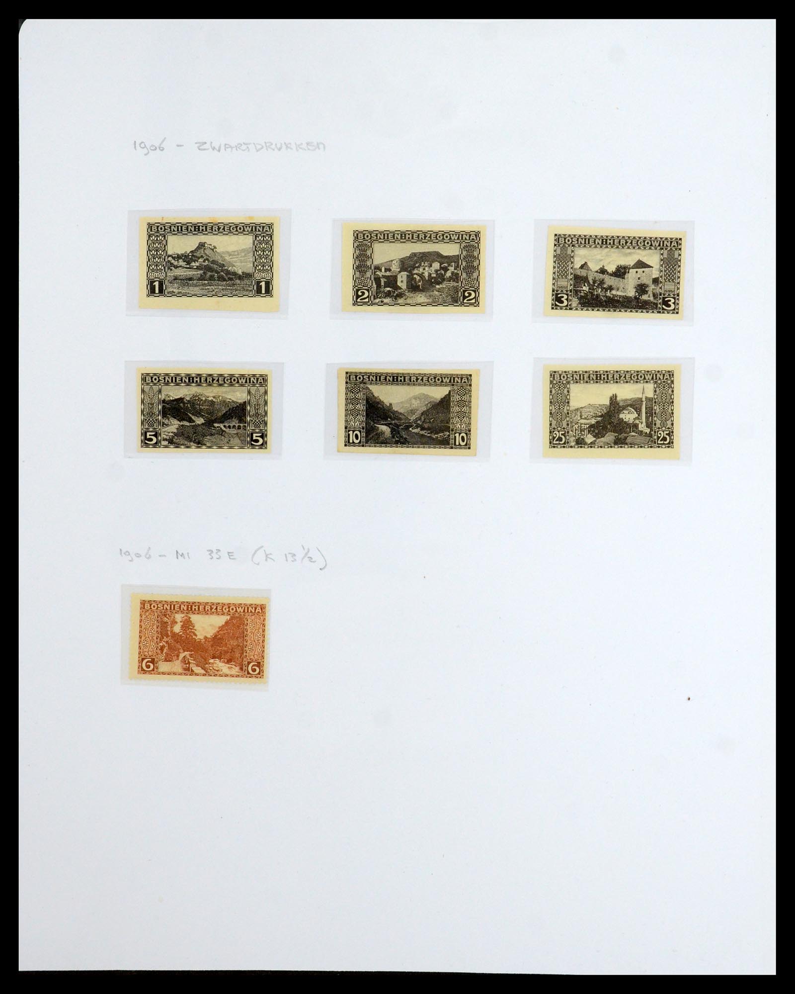 36364 005 - Stamp collection 36364 Austrian territories 1879-1918.