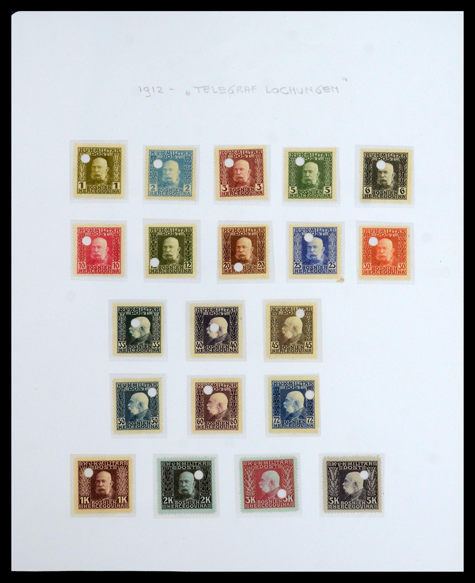36364 010 - Postzegelverzameling 36364 Oostenrijkse gebieden 1879-1918.