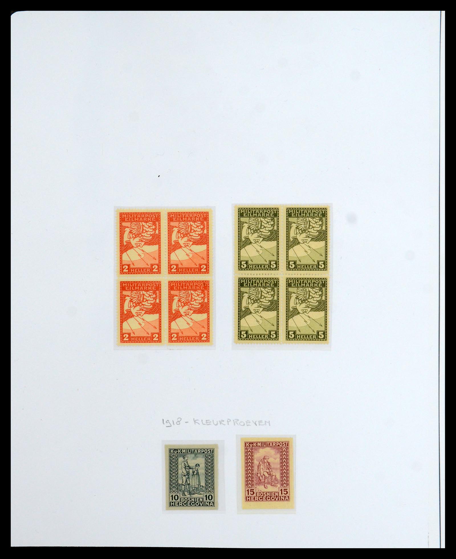 36364 016 - Stamp collection 36364 Austrian territories 1879-1918.