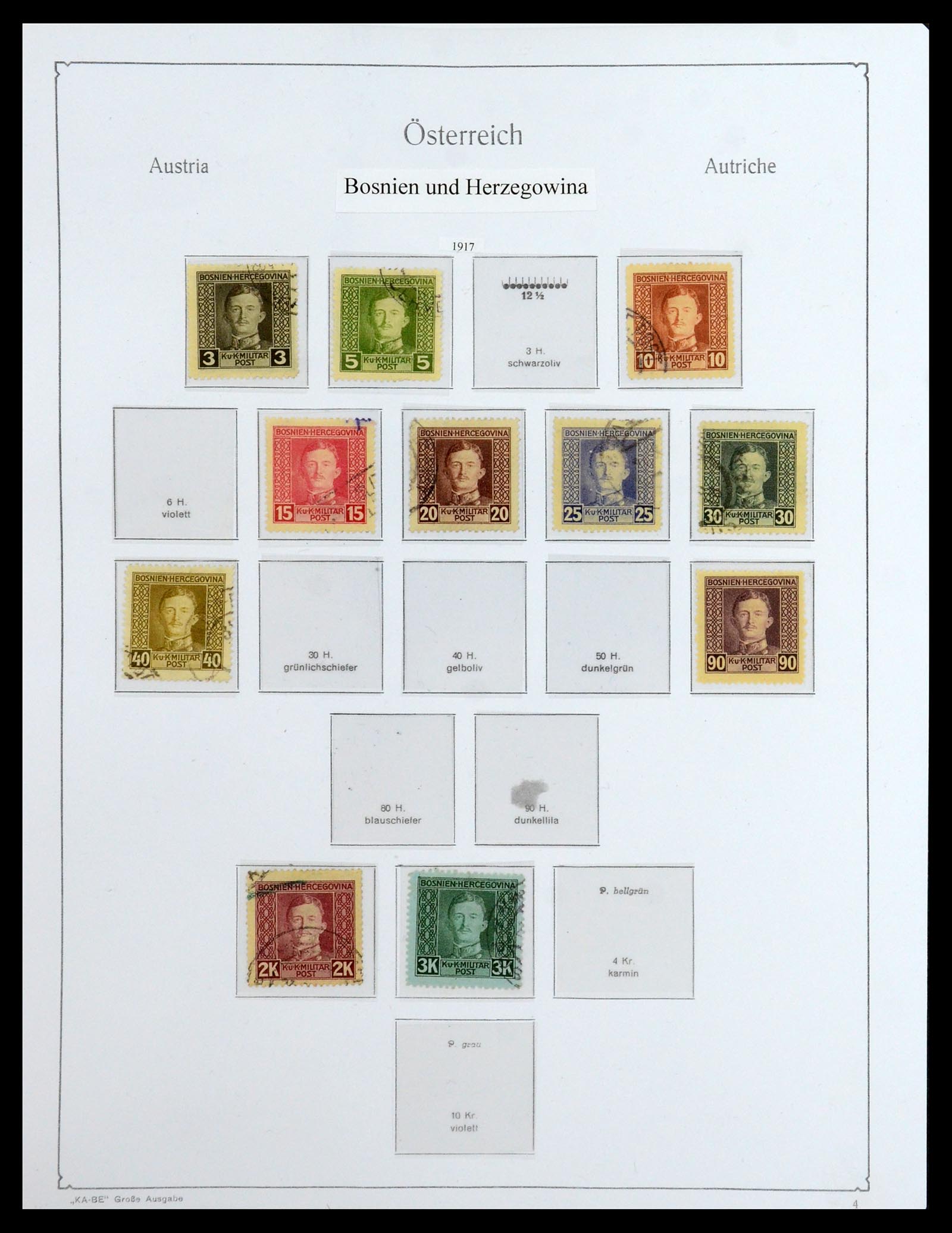 36364 018 - Postzegelverzameling 36364 Oostenrijkse gebieden 1879-1918.