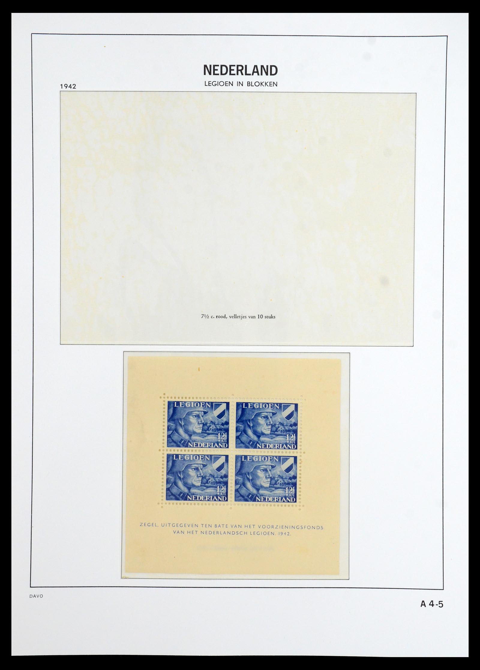 36365 015 - Postzegelverzameling 36365 Nederland 1923-1943.