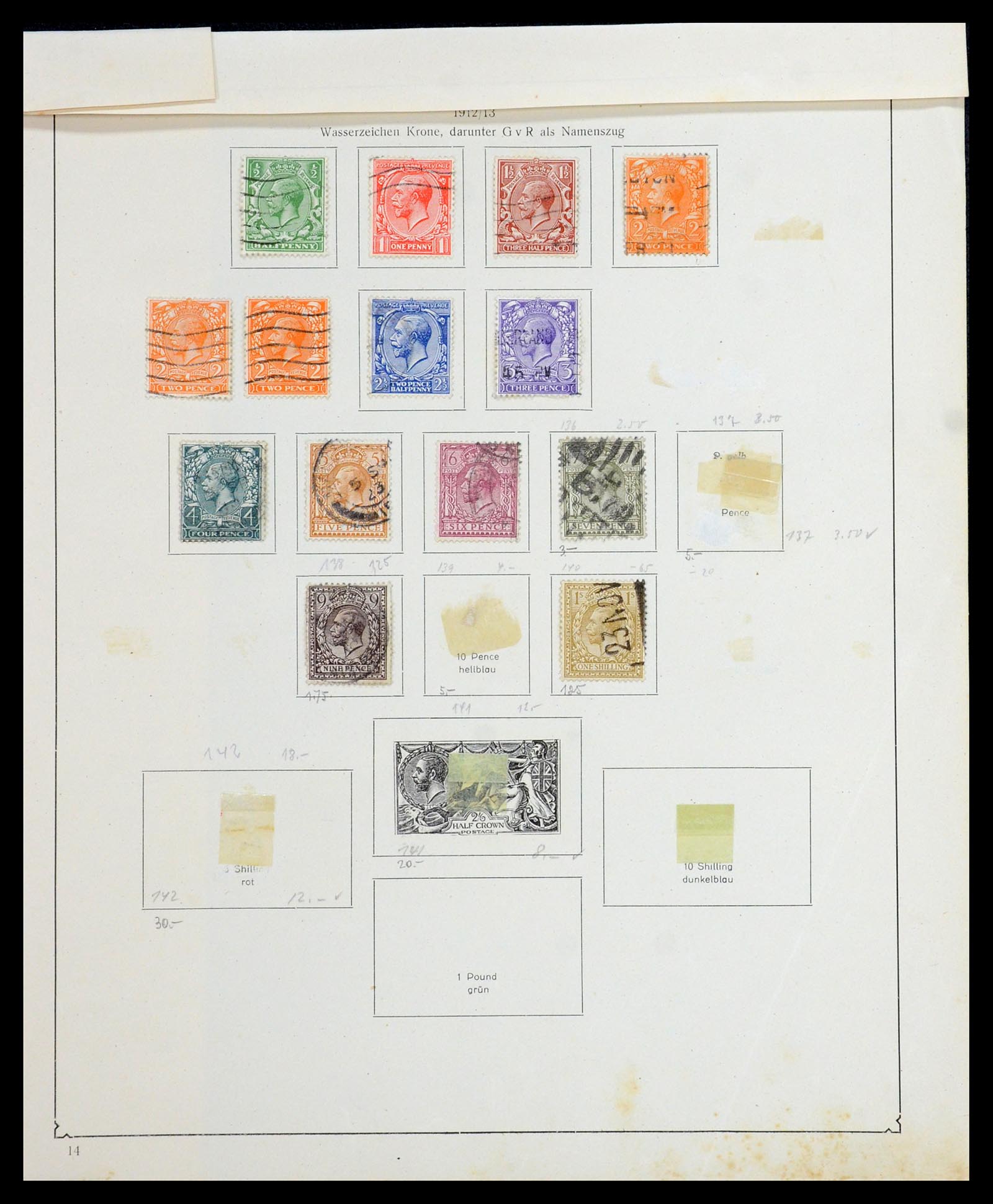 36367 008 - Postzegelverzameling 36367 Engeland 1841-1970.