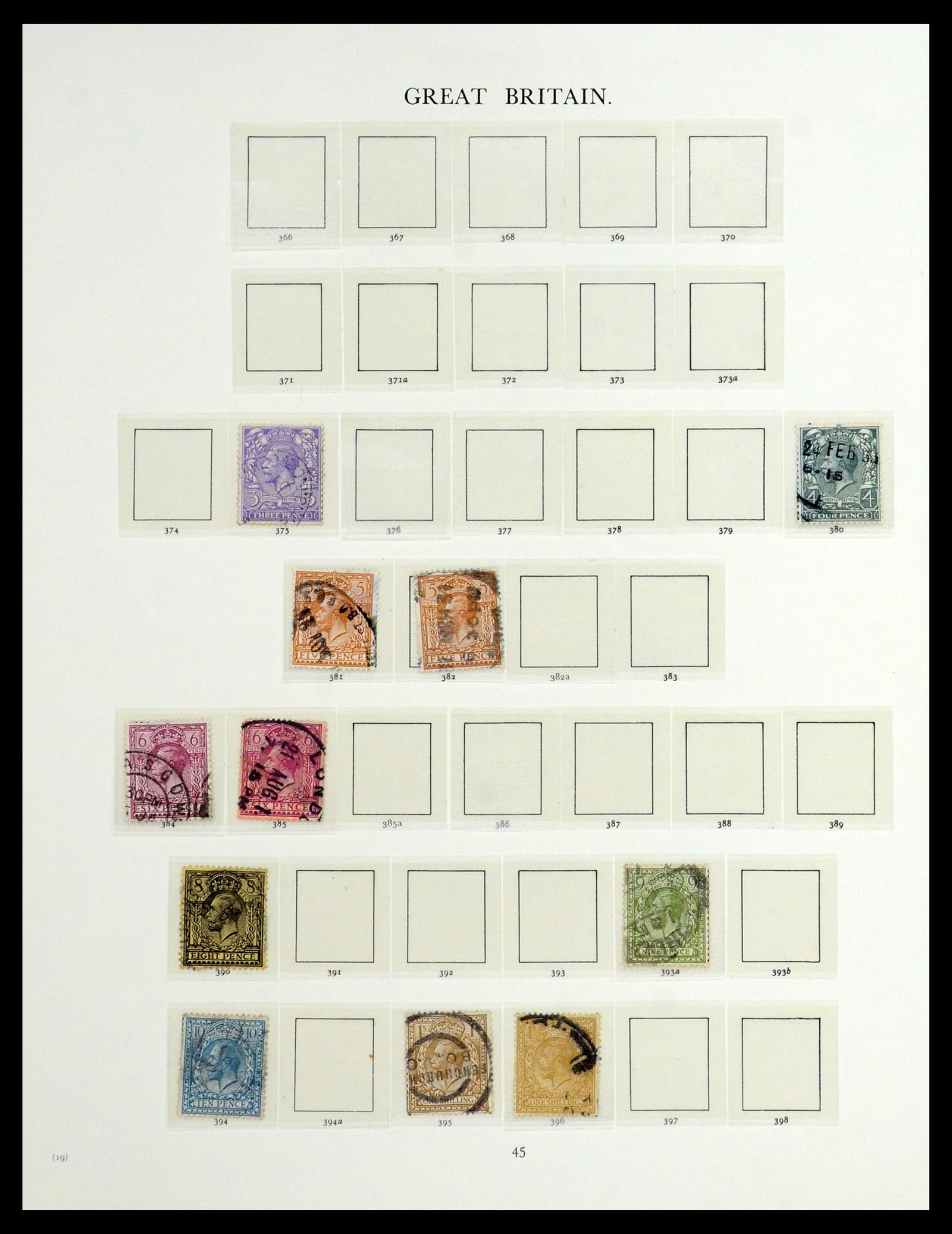 36367 009 - Postzegelverzameling 36367 Engeland 1841-1970.