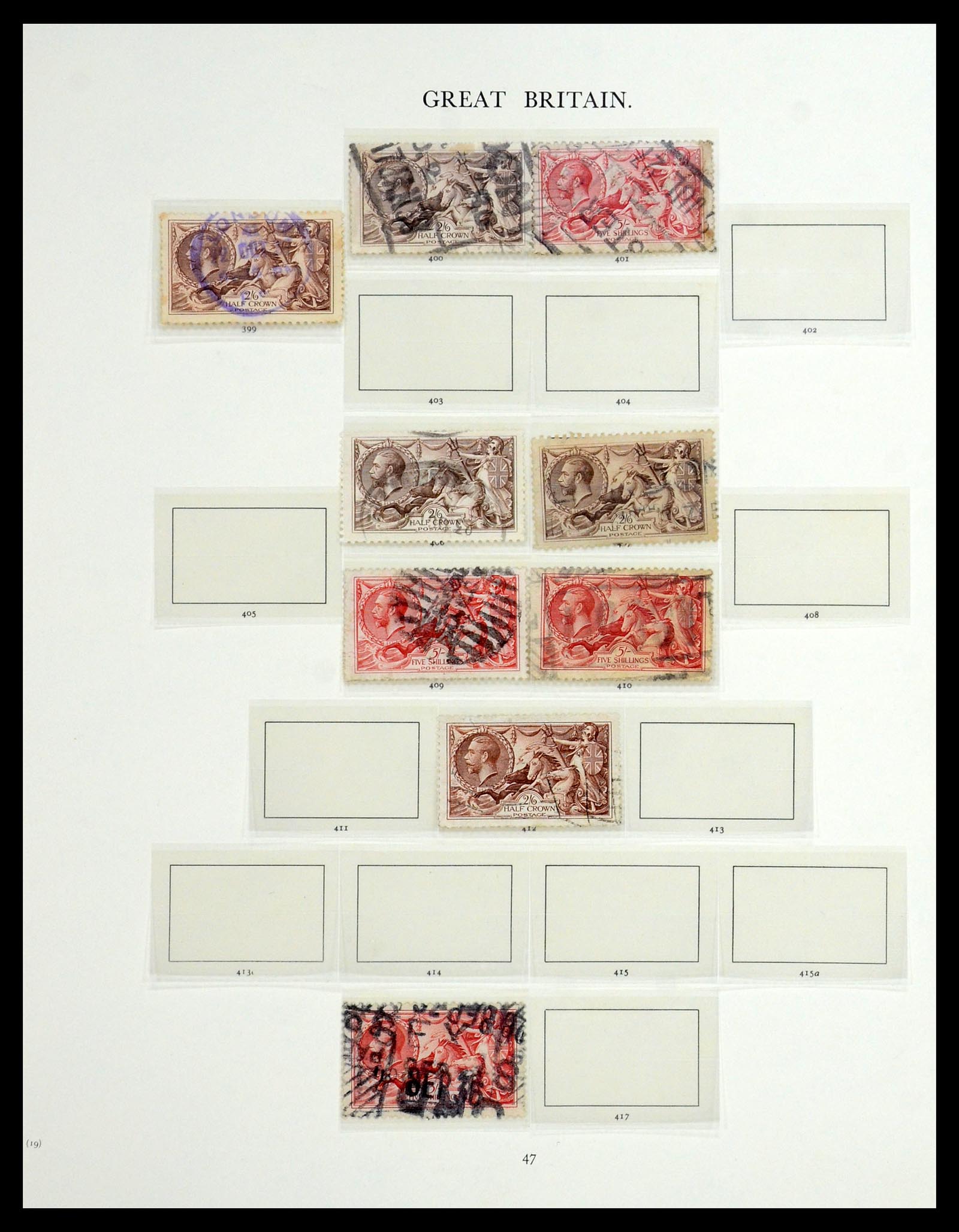 36367 010 - Postzegelverzameling 36367 Engeland 1841-1970.