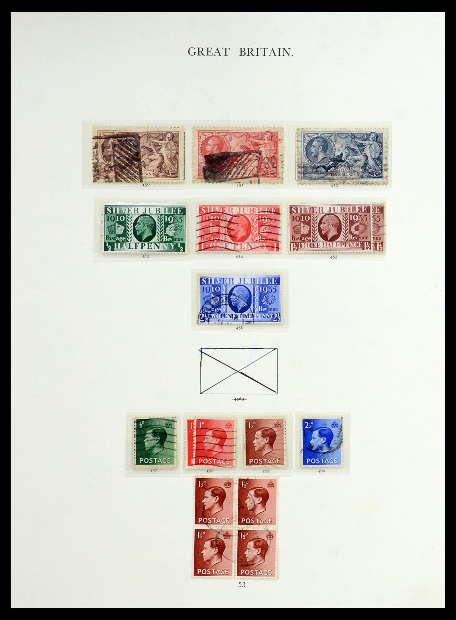 36367 013 - Postzegelverzameling 36367 Engeland 1841-1970.