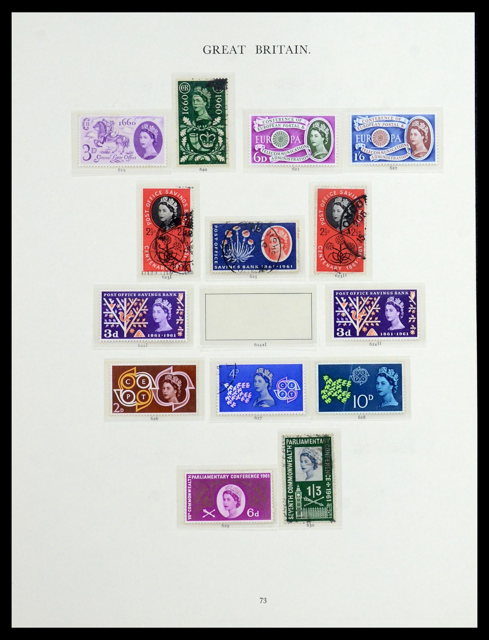 36367 023 - Postzegelverzameling 36367 Engeland 1841-1970.