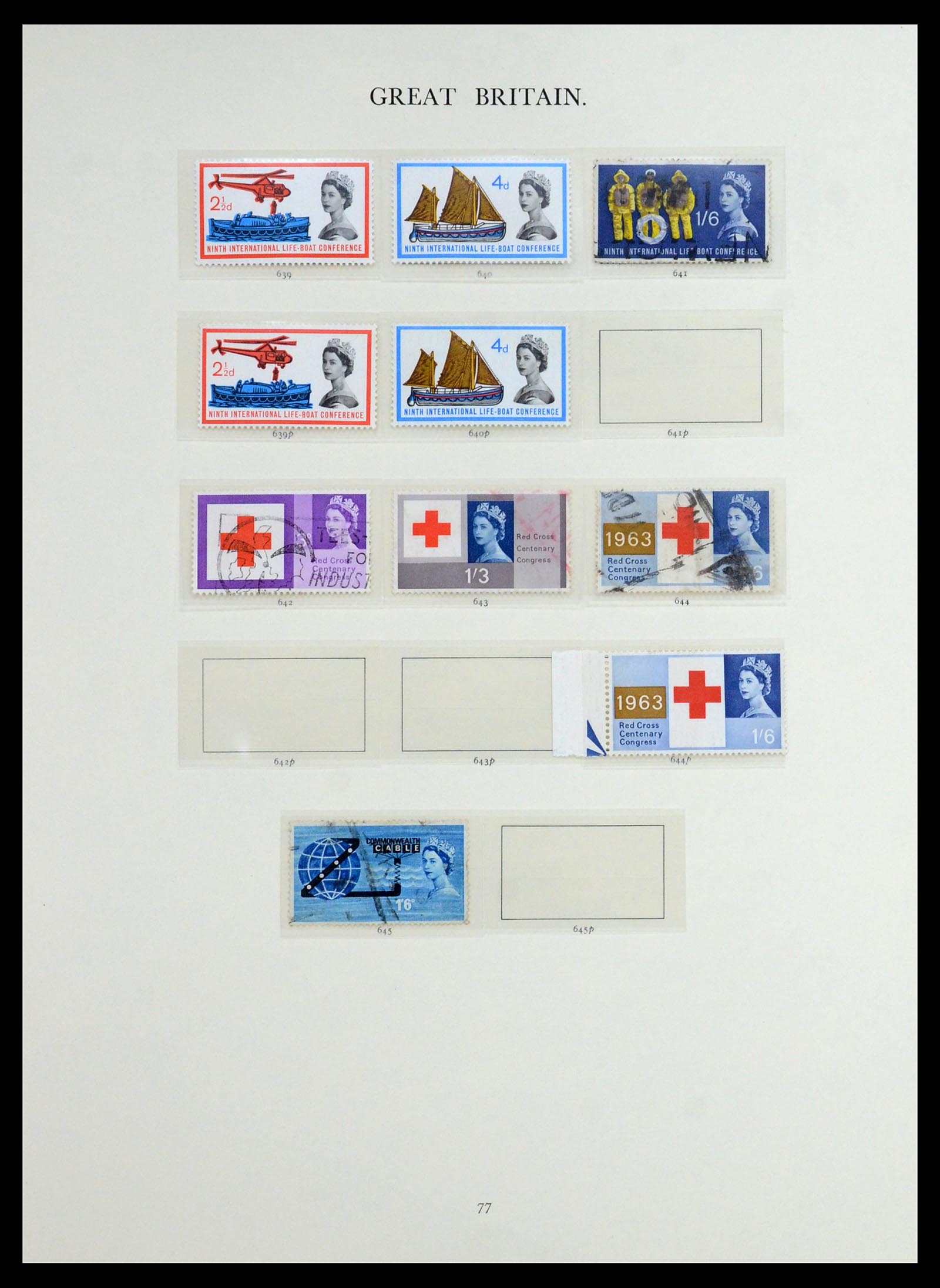 36367 025 - Postzegelverzameling 36367 Engeland 1841-1970.