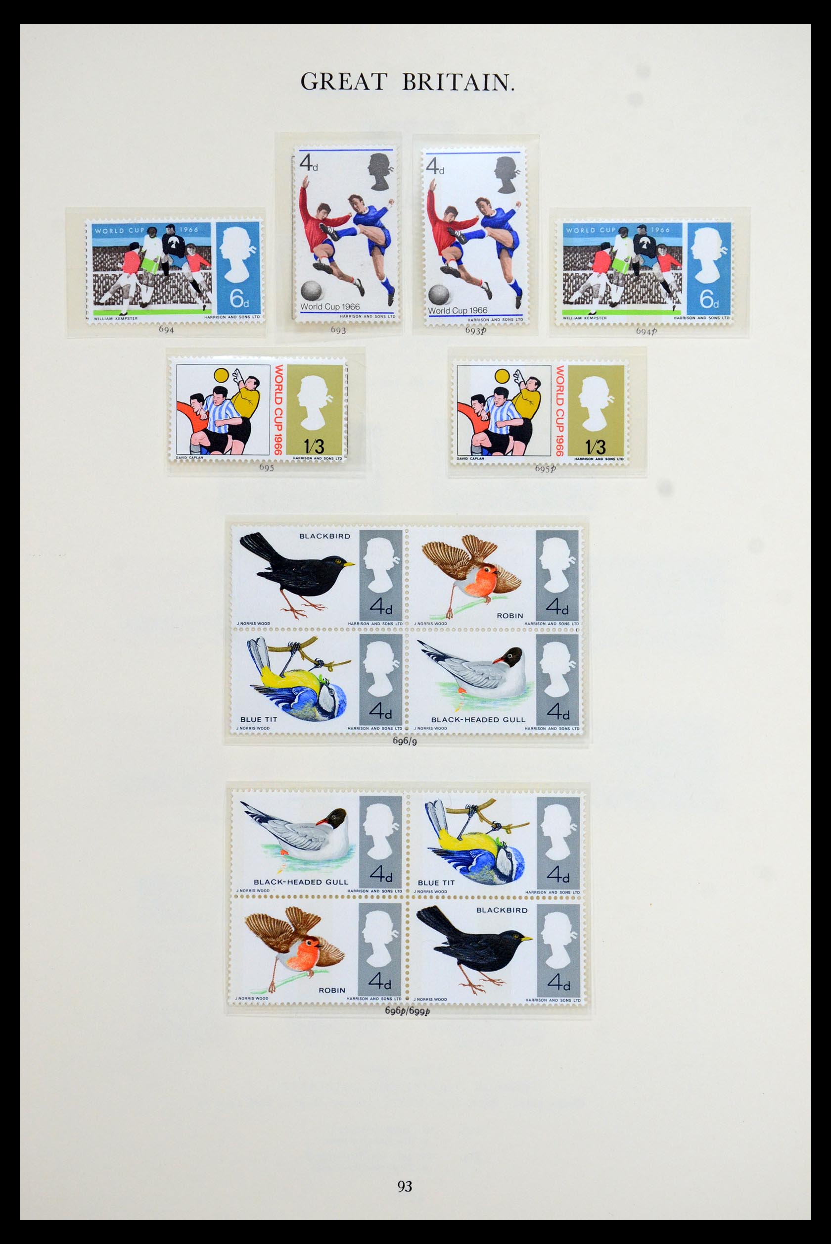 36367 033 - Postzegelverzameling 36367 Engeland 1841-1970.