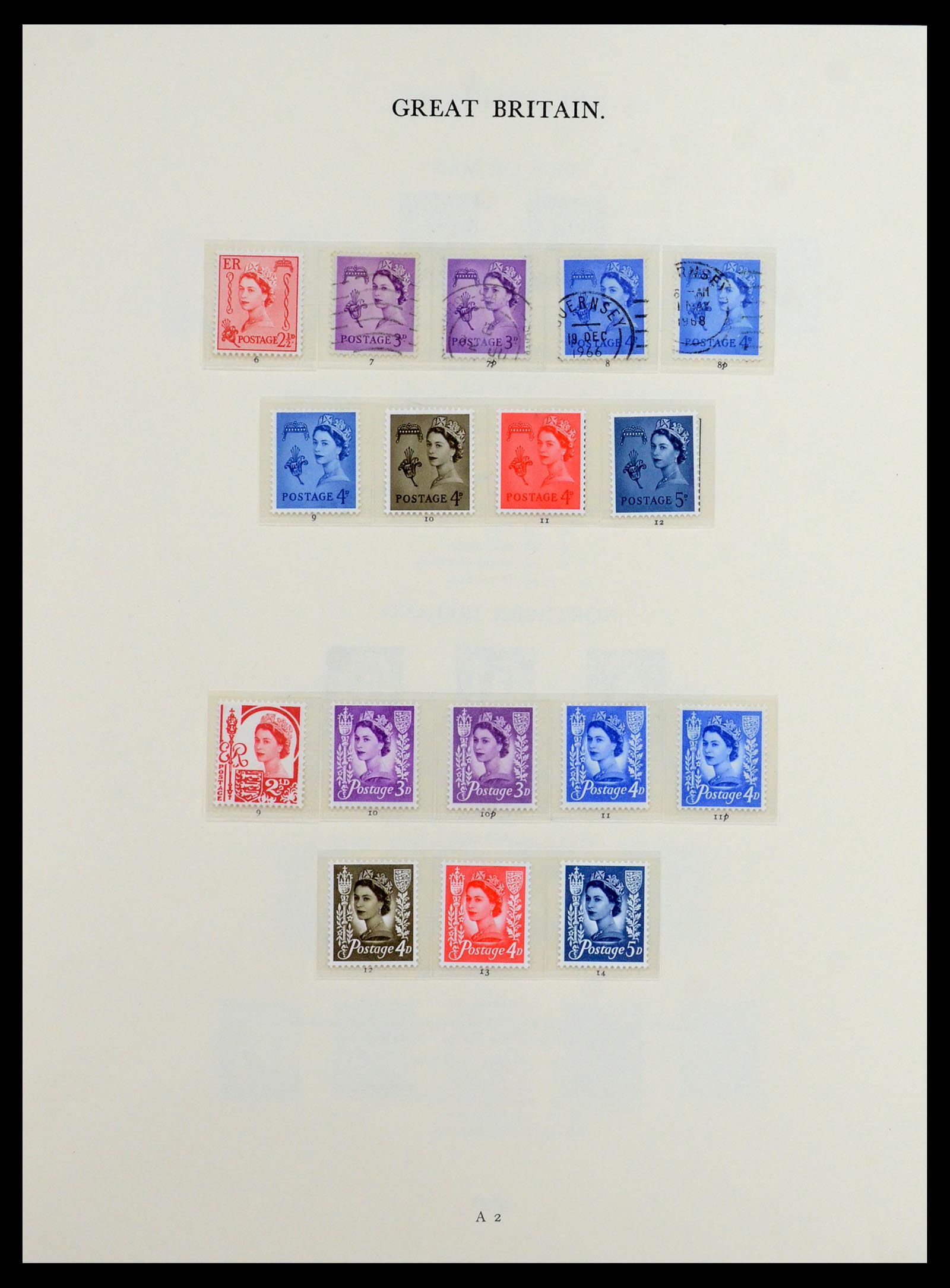 36367 048 - Postzegelverzameling 36367 Engeland 1841-1970.