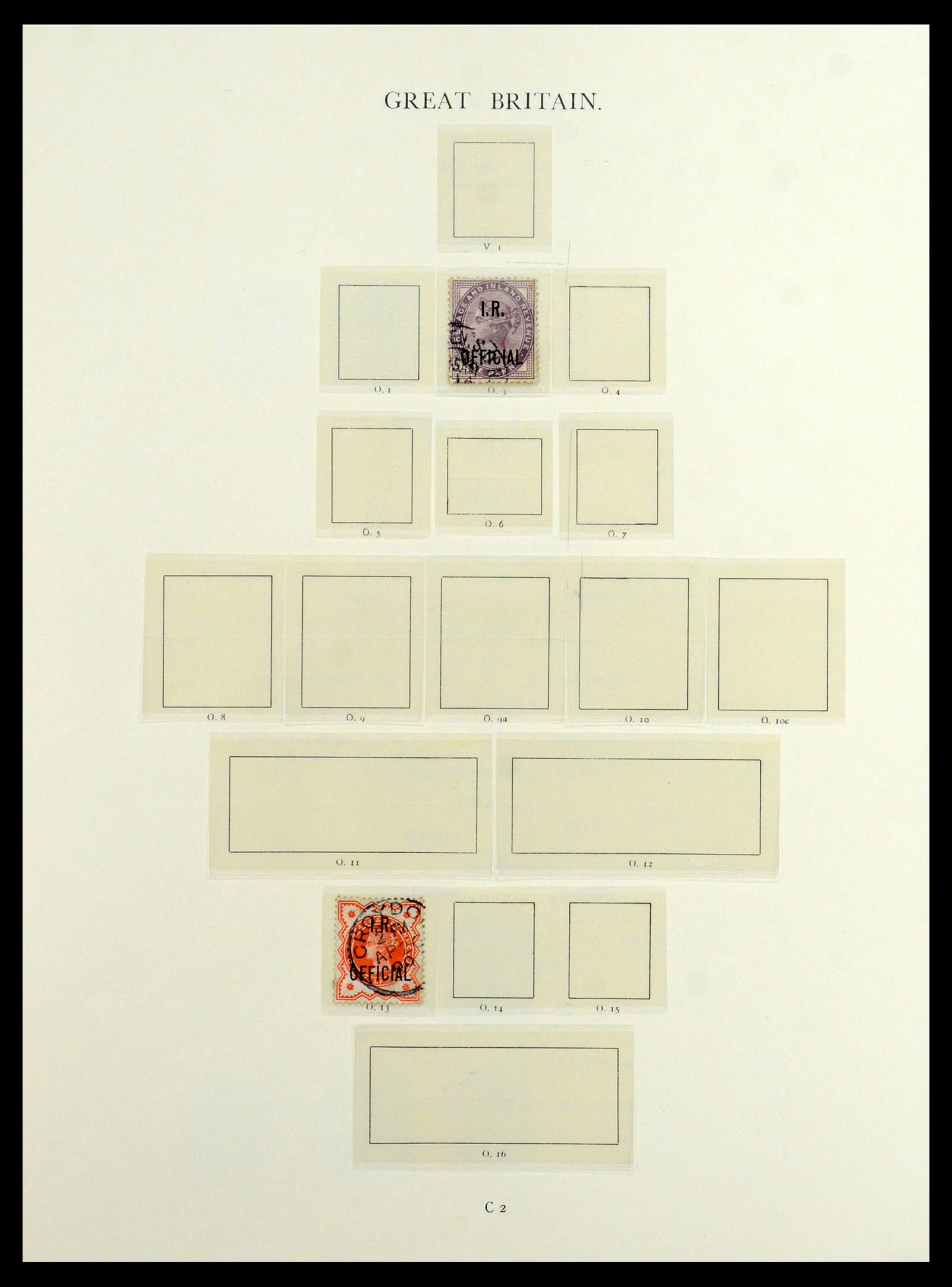 36367 051 - Postzegelverzameling 36367 Engeland 1841-1970.