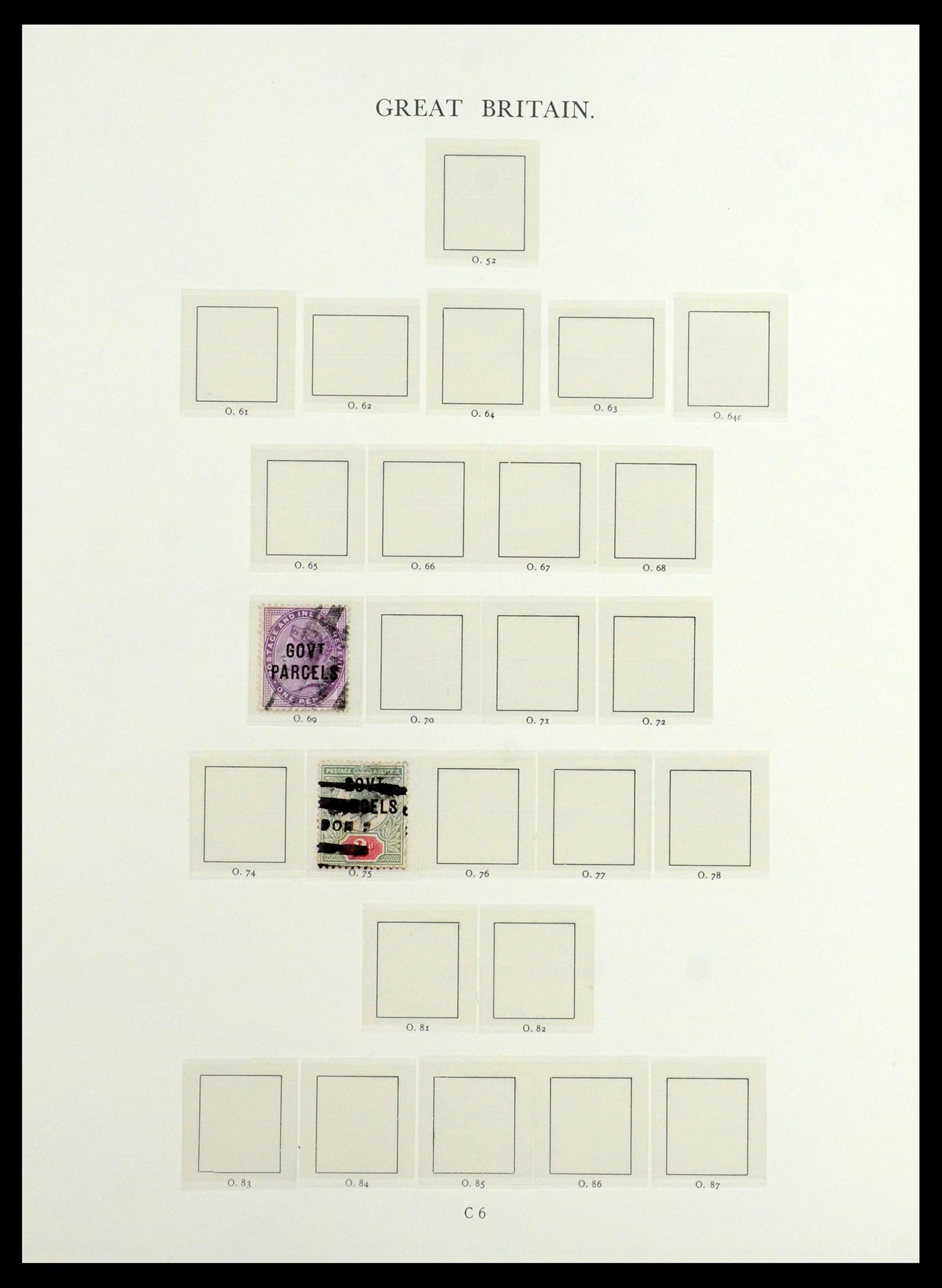 36367 053 - Postzegelverzameling 36367 Engeland 1841-1970.
