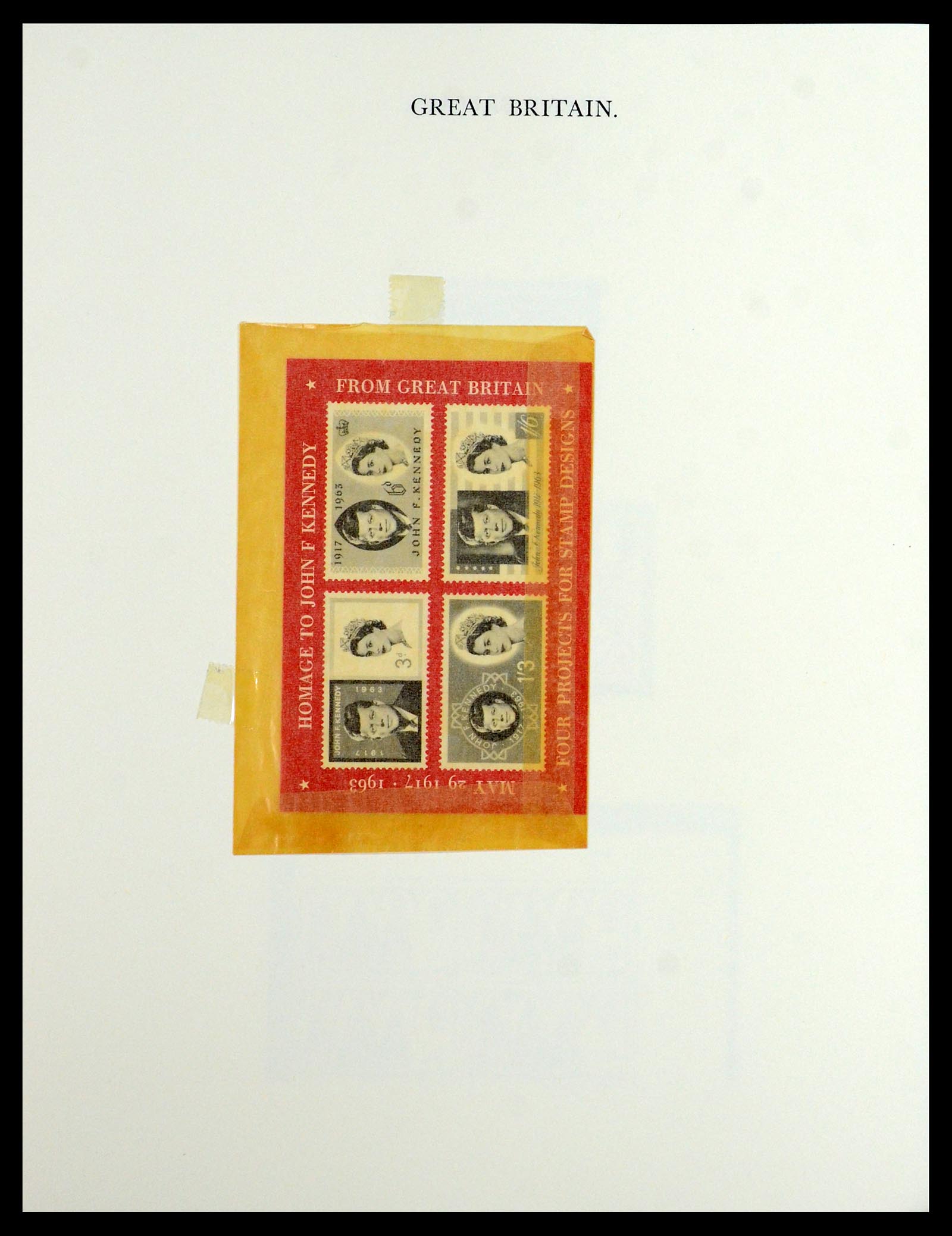 36367 056 - Postzegelverzameling 36367 Engeland 1841-1970.