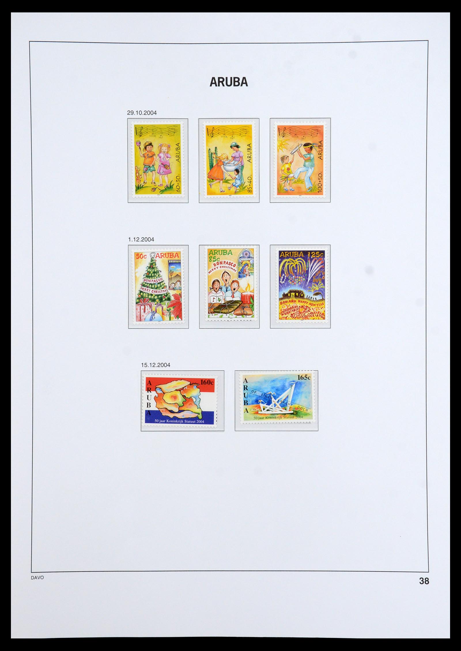 36369 040 - Postzegelverzameling 36369 Aruba 1986-2009.