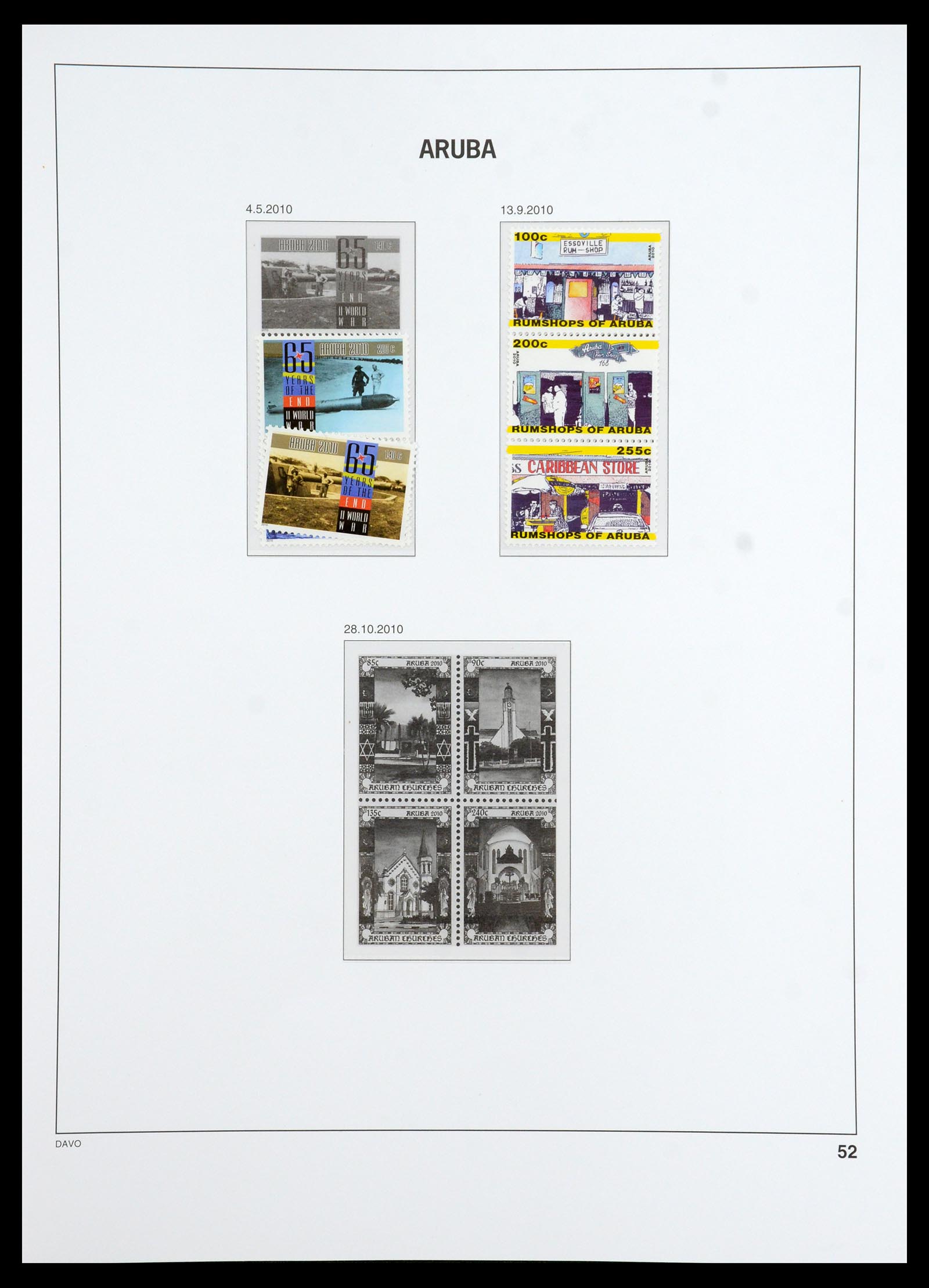 36369 060 - Stamp collection 36369 Aruba 1986-2009.