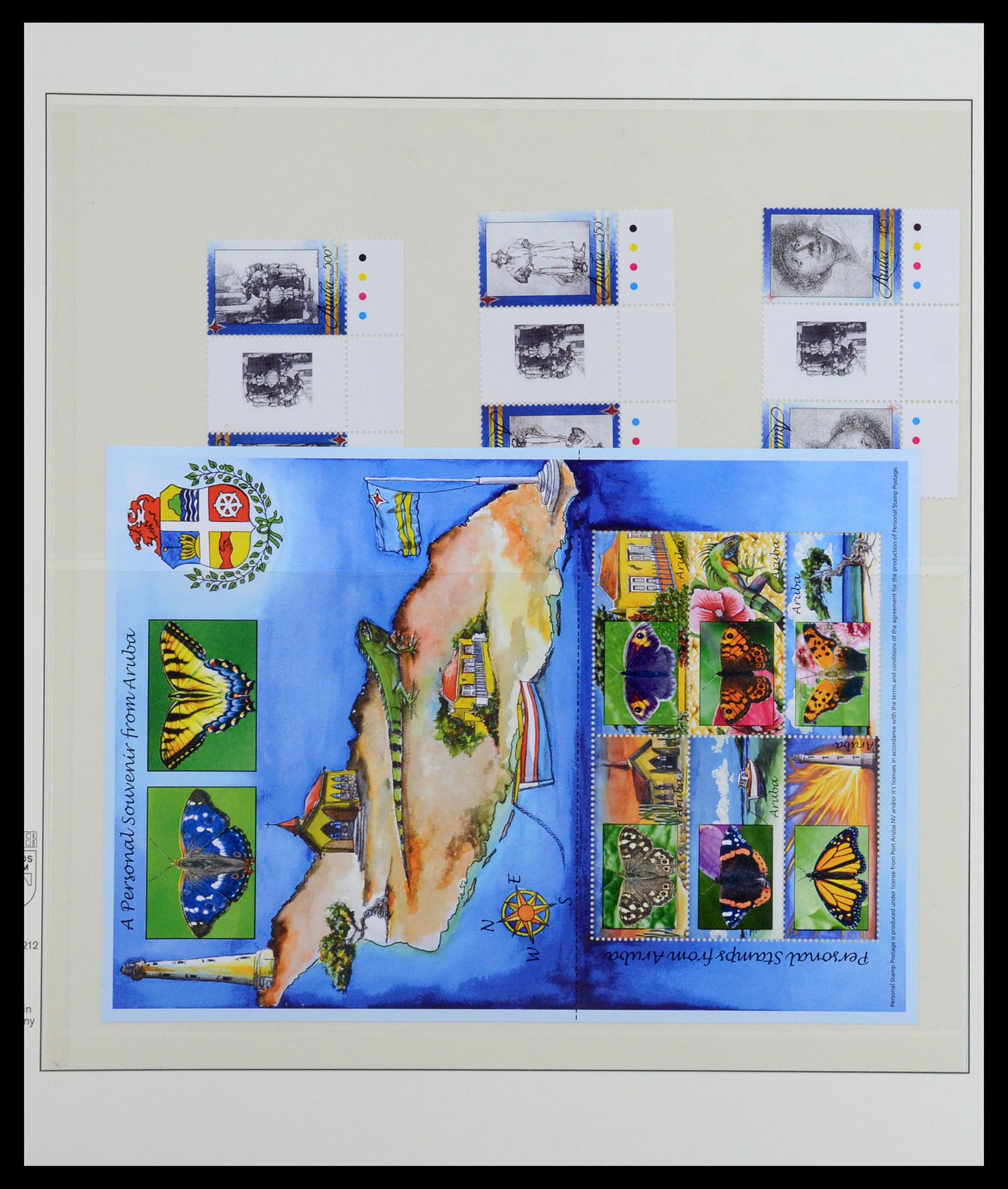 36369 062 - Postzegelverzameling 36369 Aruba 1986-2009.
