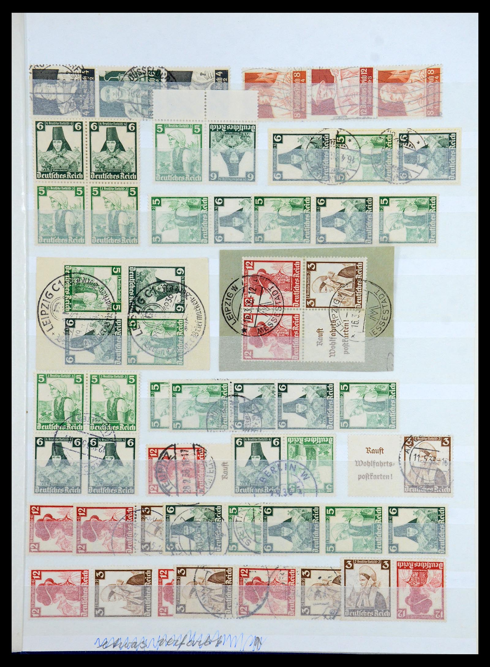 36370 018 - Postzegelverzameling 36370 Duitsland combinaties 1910-1980.