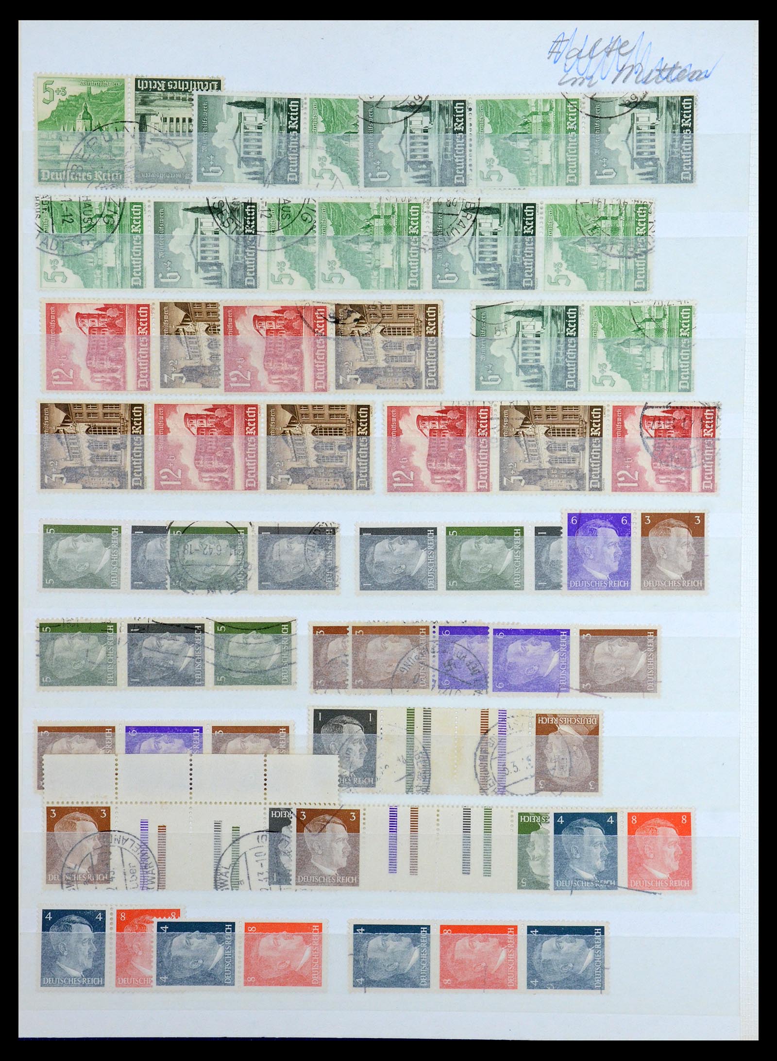 36370 023 - Stamp collection 36370 Germany combinations 1910-1980.