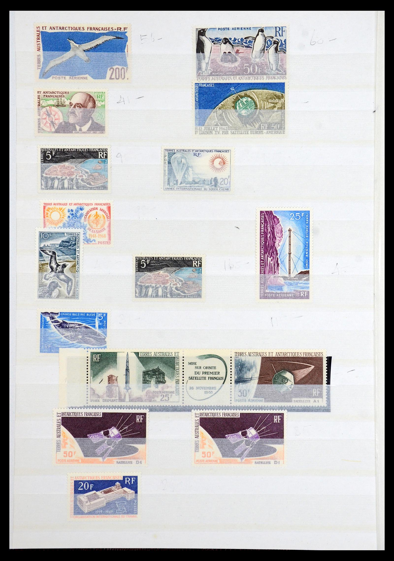 36373 002 - Postzegelverzameling 36373 Frans Antarctica 1955-2011.