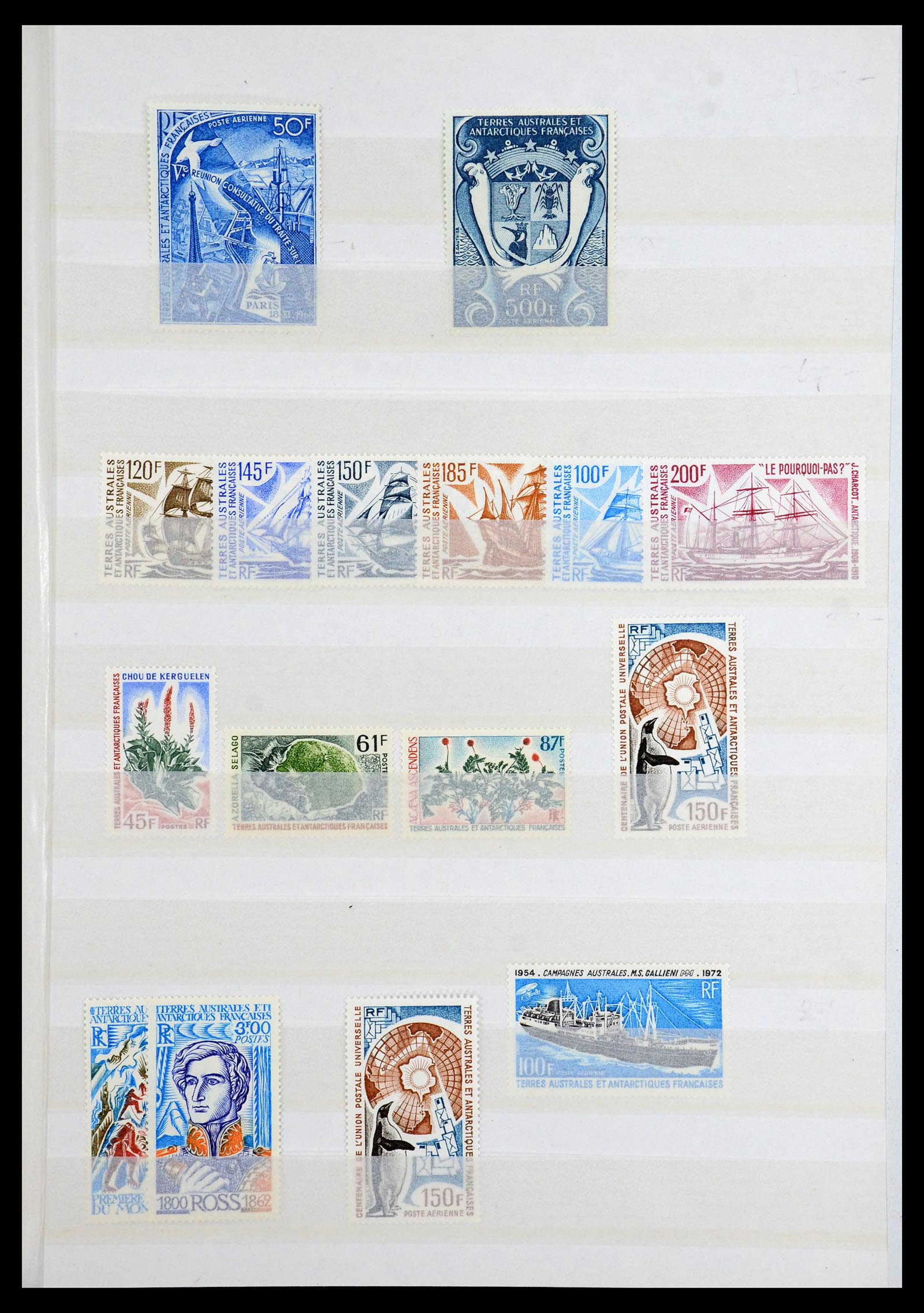 36373 003 - Postzegelverzameling 36373 Frans Antarctica 1955-2011.