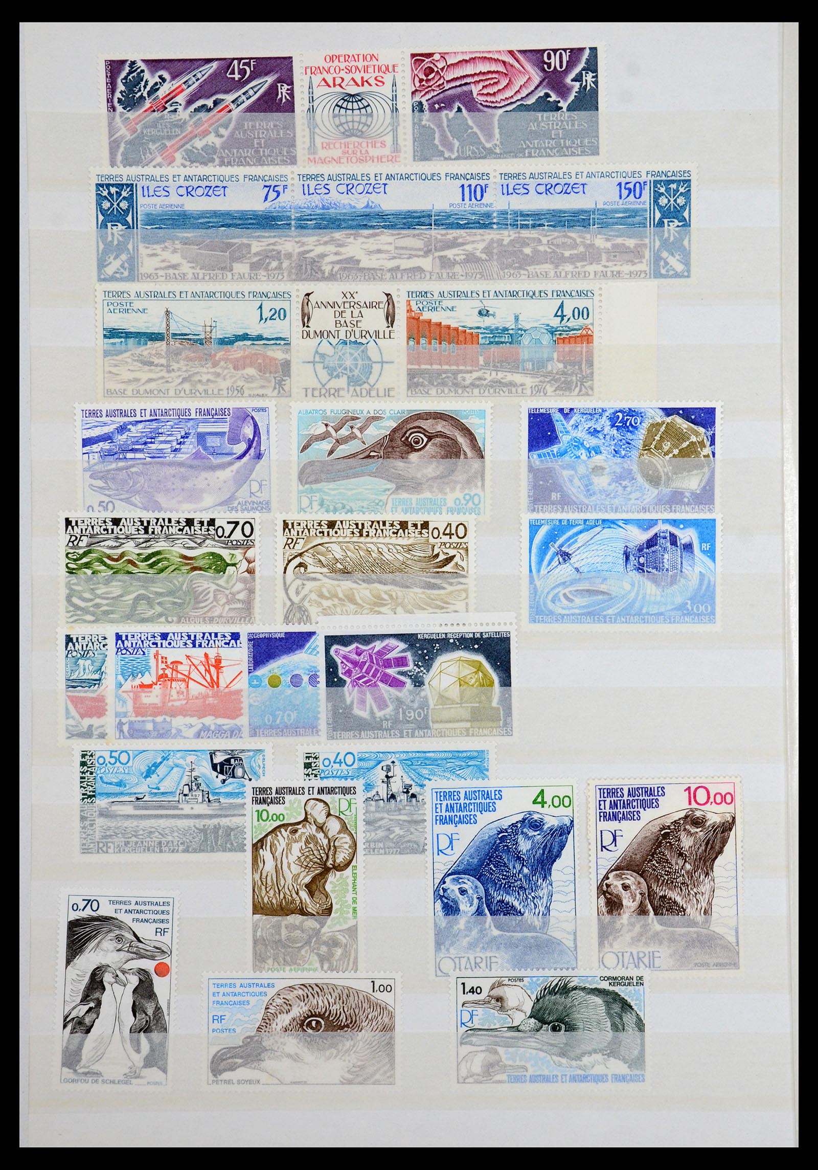 36373 004 - Postzegelverzameling 36373 Frans Antarctica 1955-2011.