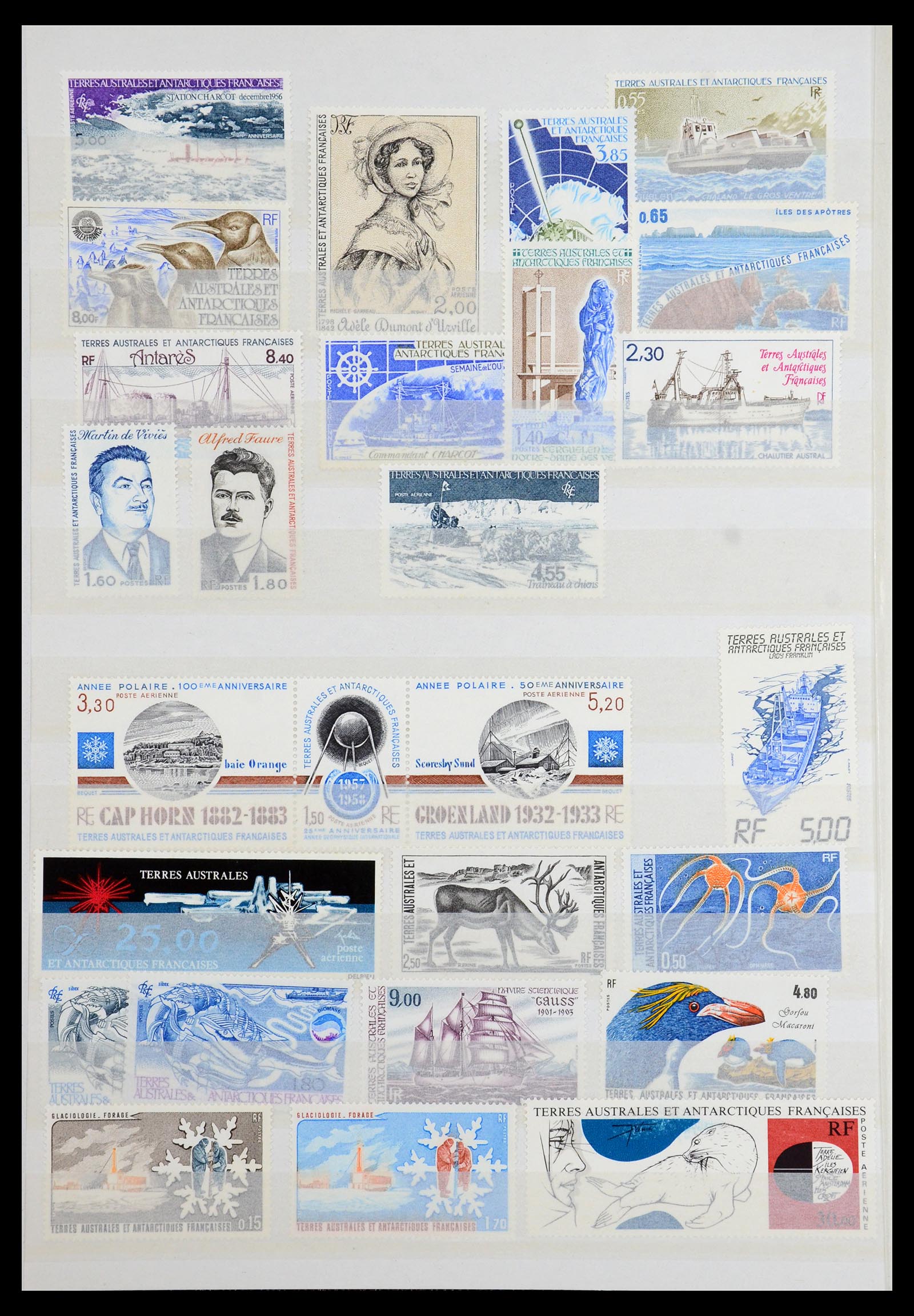 36373 006 - Postzegelverzameling 36373 Frans Antarctica 1955-2011.