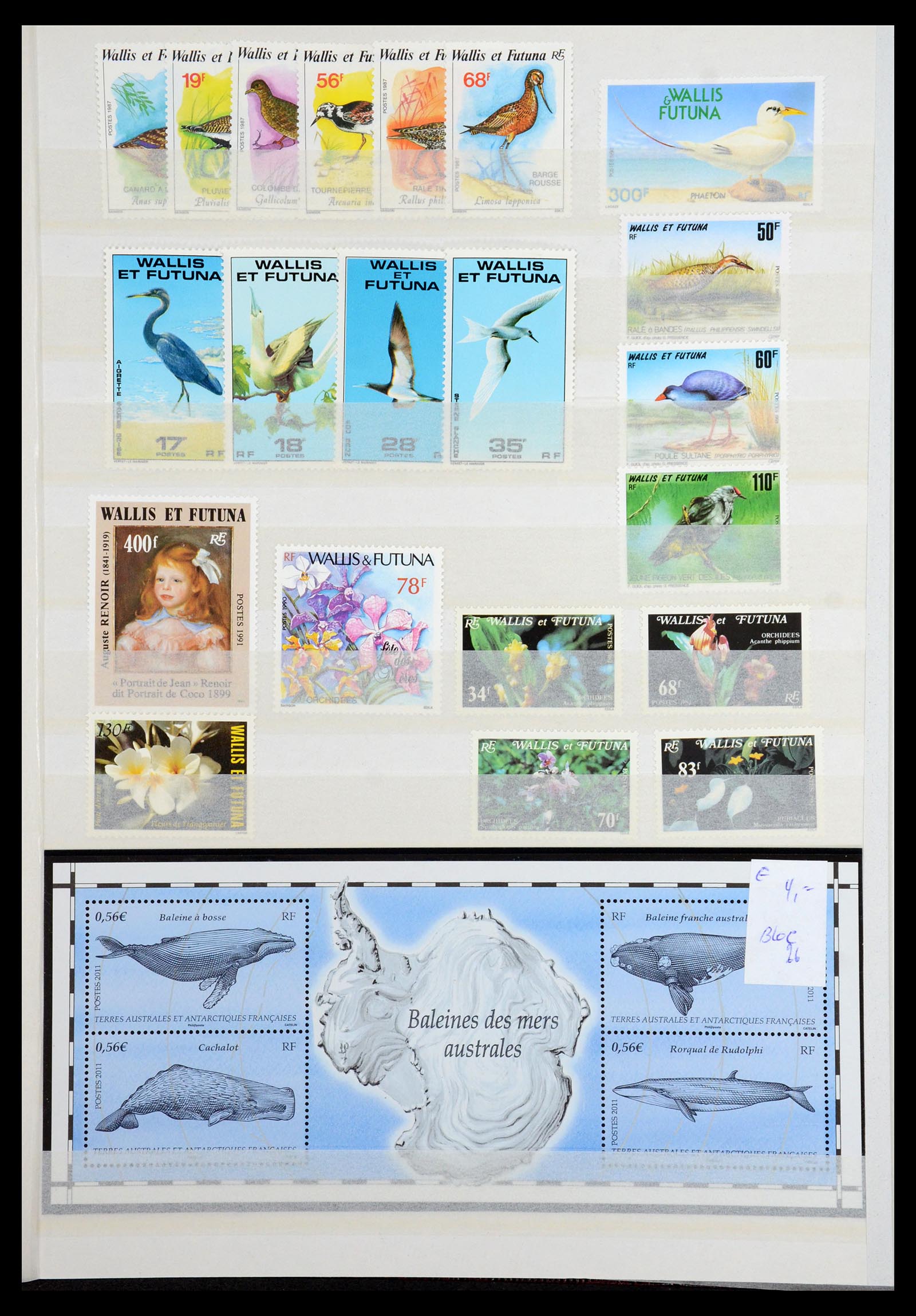 36373 017 - Stamp collection 36373 French Antarctic 1955-2011.
