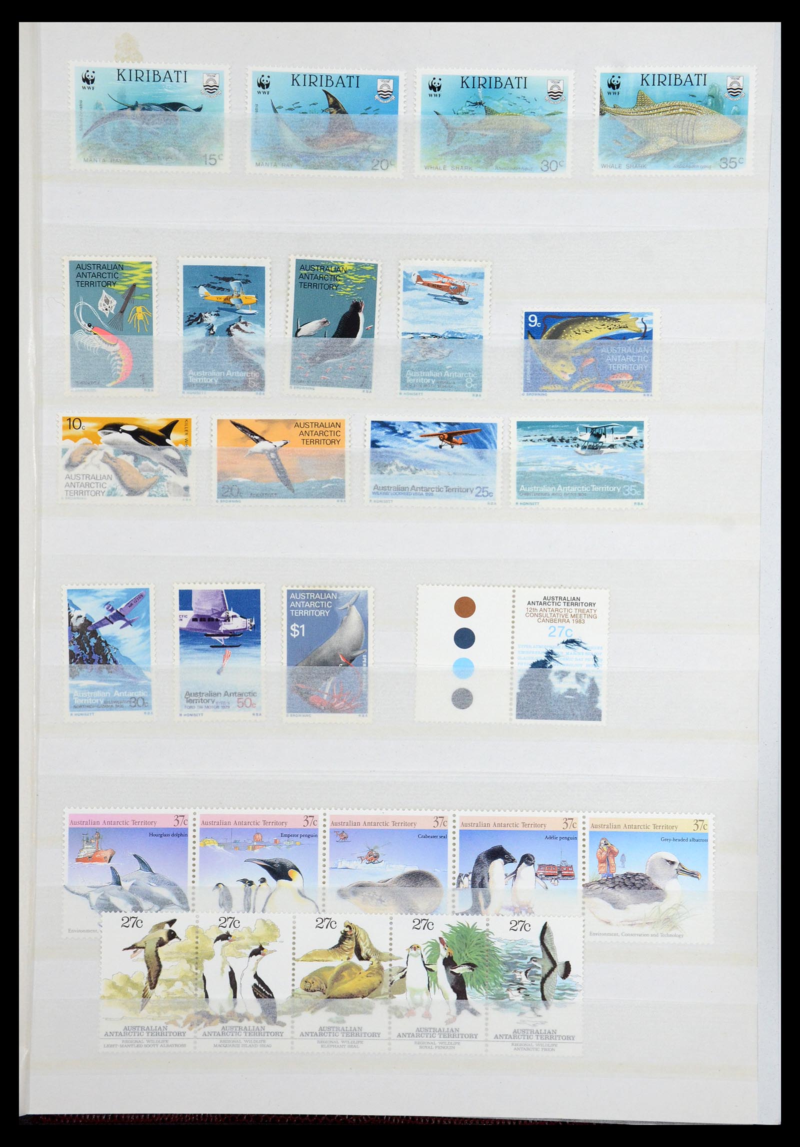 36373 031 - Postzegelverzameling 36373 Frans Antarctica 1955-2011.