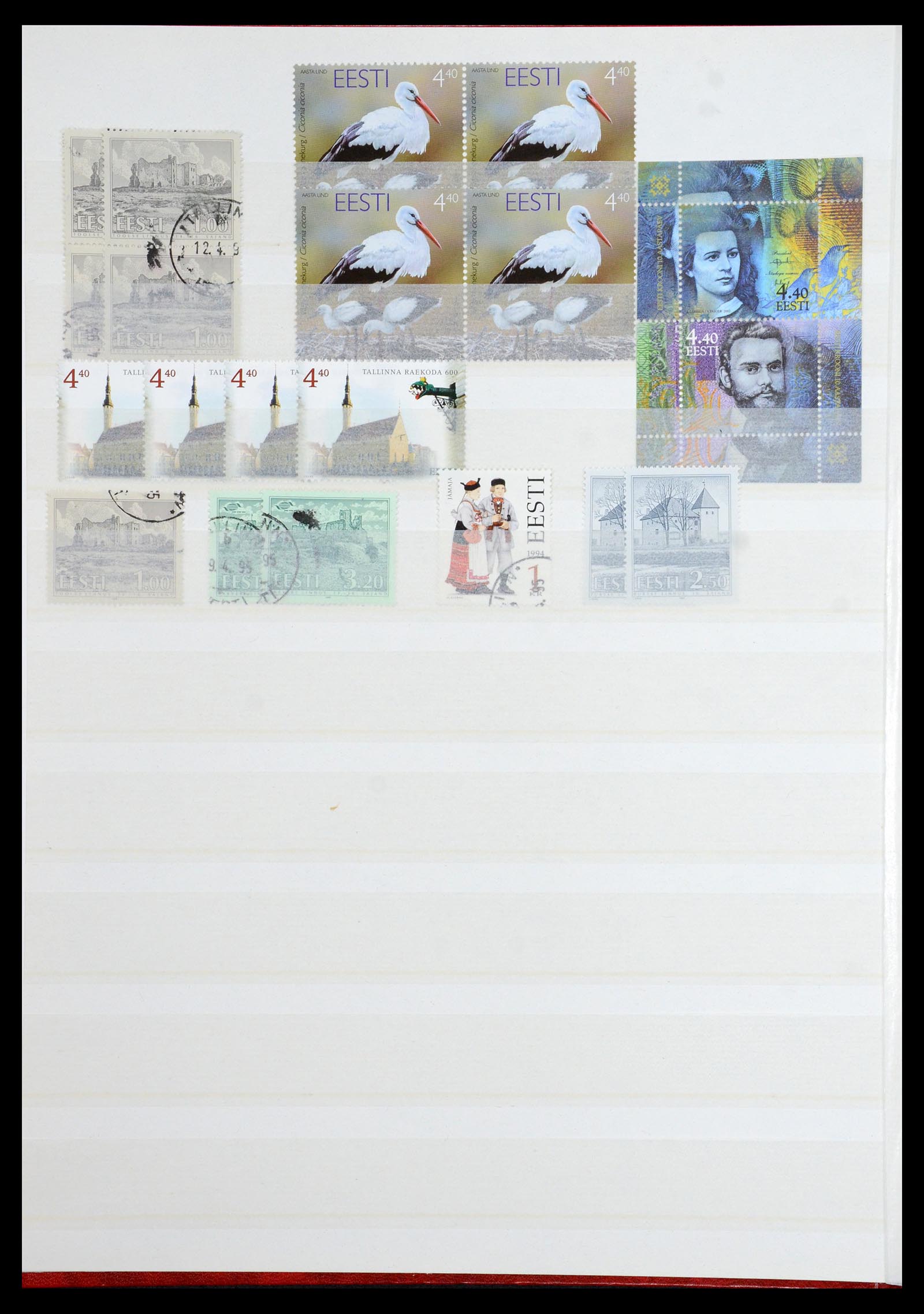 36374 014 - Postzegelverzameling 36374 Estland 1993-2008.