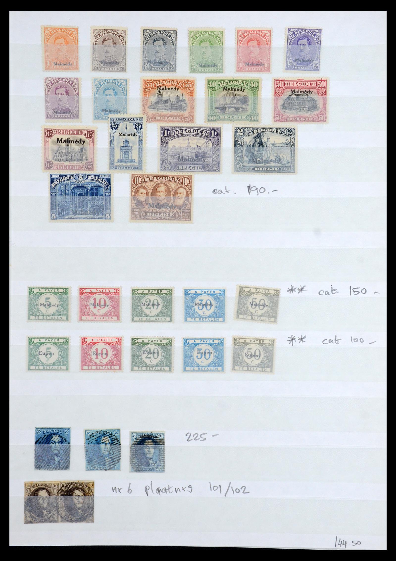 36377 005 - Postzegelverzameling 36377 België en gebieden 1849-2011.
