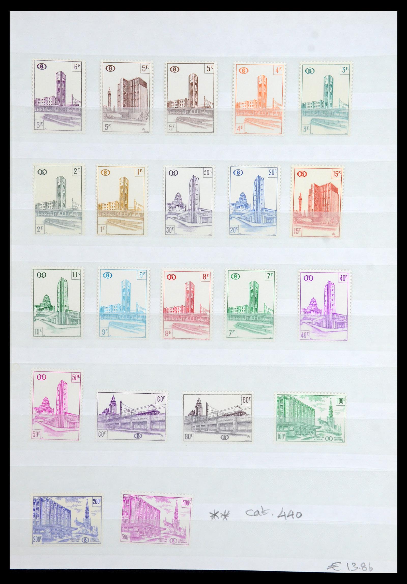 36377 009 - Postzegelverzameling 36377 België en gebieden 1849-2011.