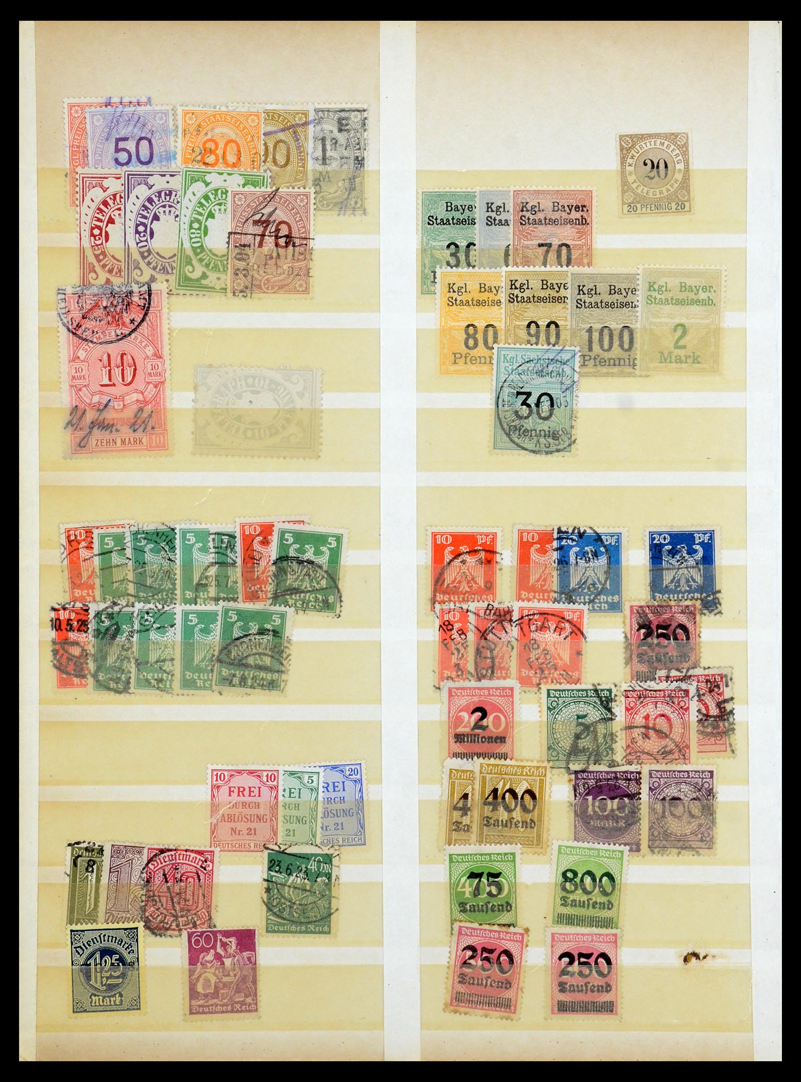 36379 002 - Postzegelverzameling 36379 Duitsland 1851-1955.