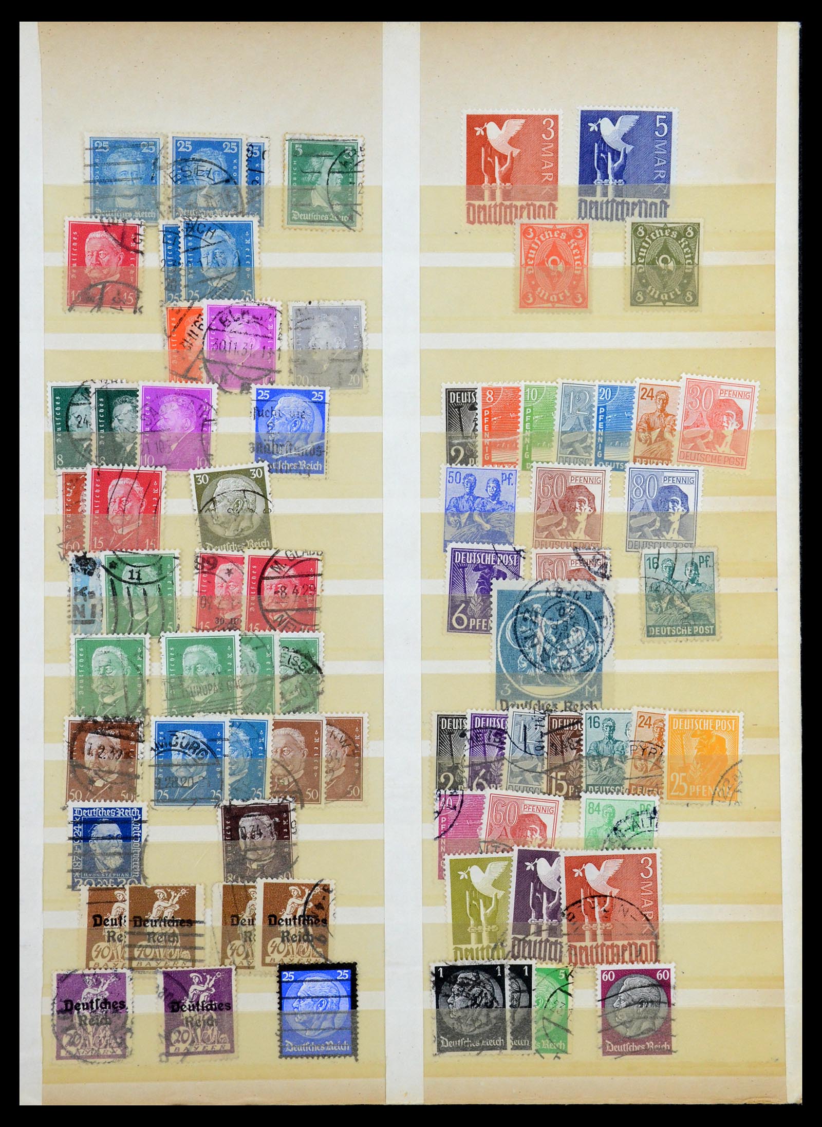 36379 003 - Postzegelverzameling 36379 Duitsland 1851-1955.