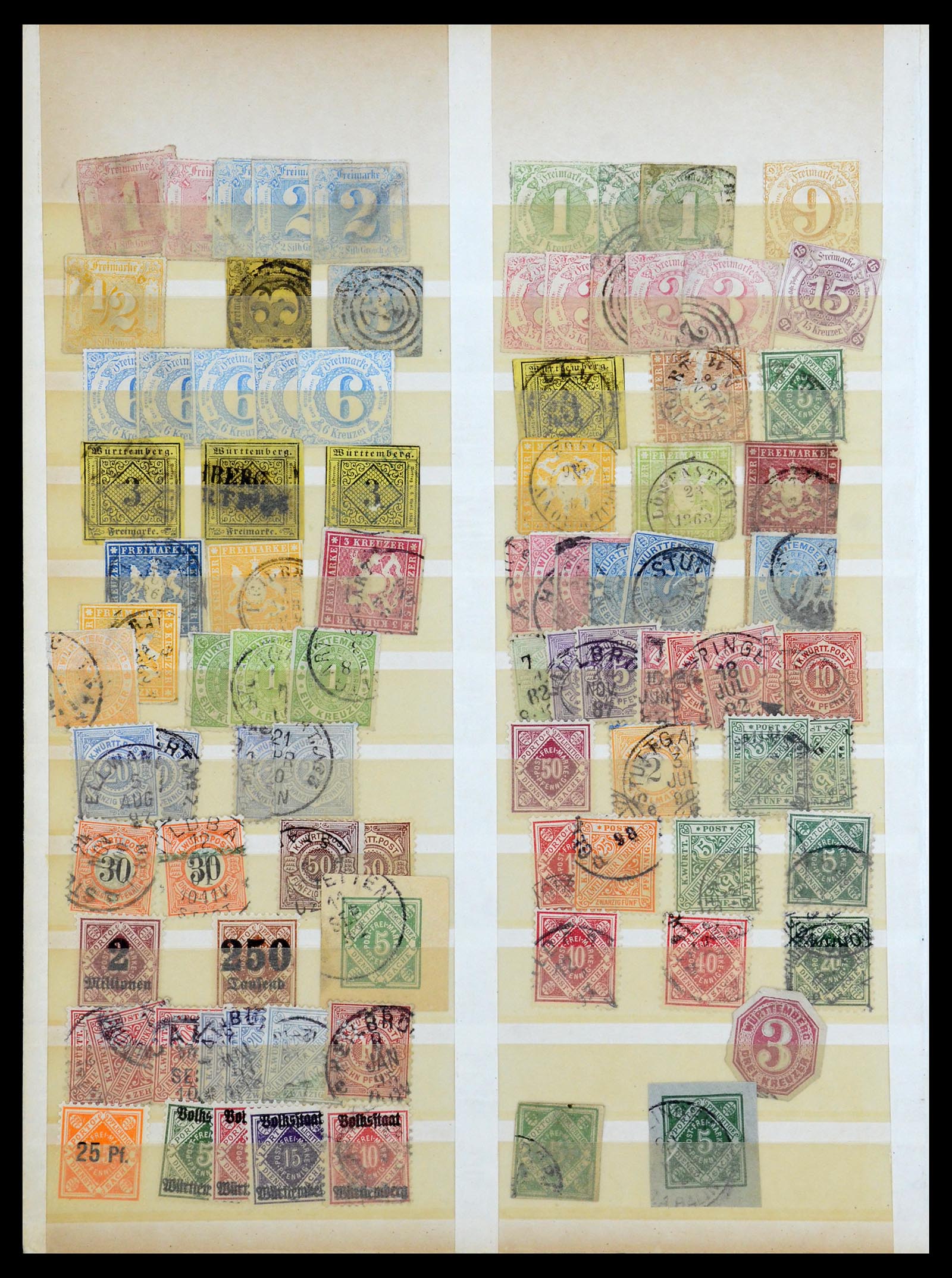36379 006 - Postzegelverzameling 36379 Duitsland 1851-1955.