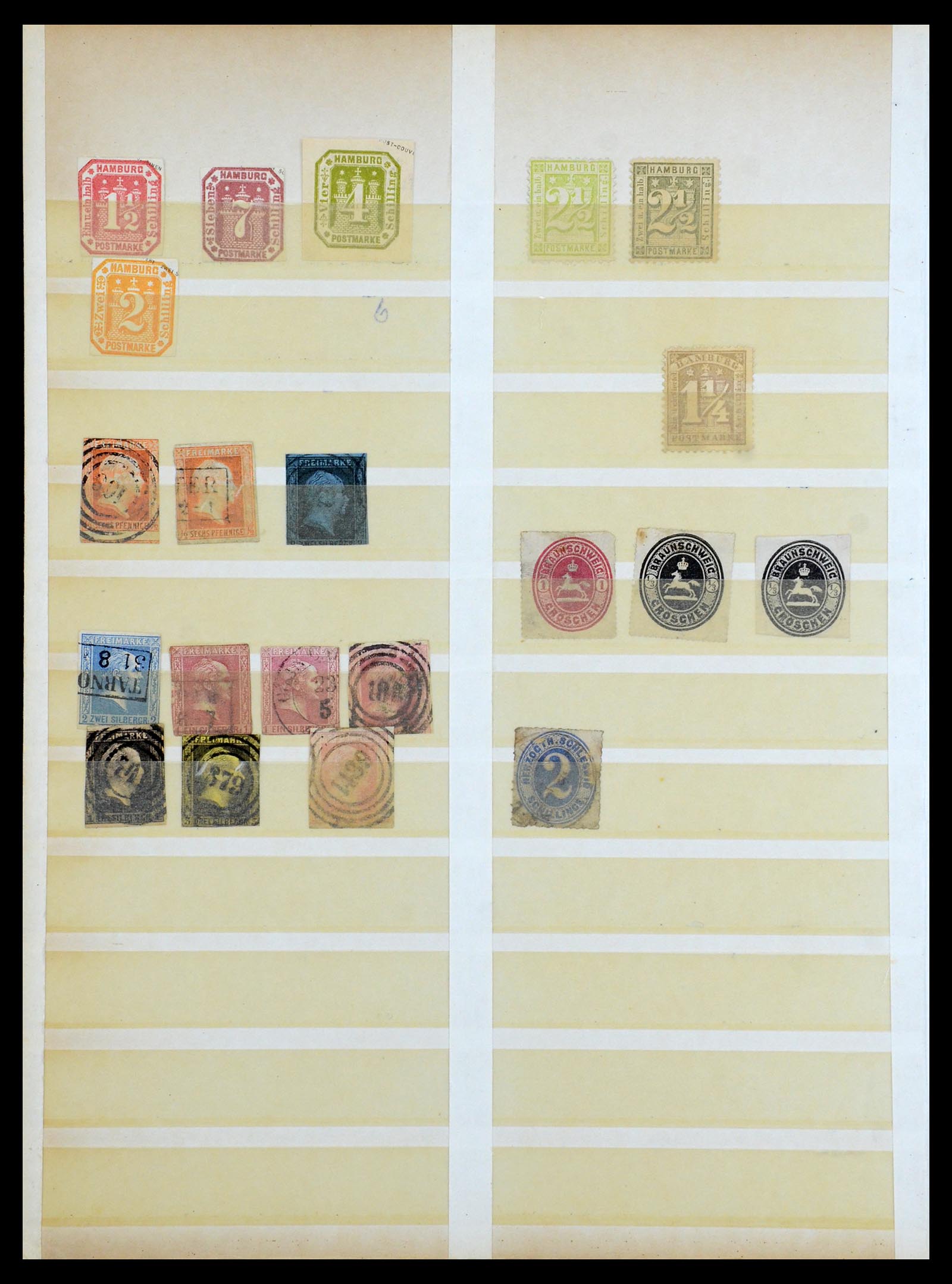 36379 008 - Postzegelverzameling 36379 Duitsland 1851-1955.