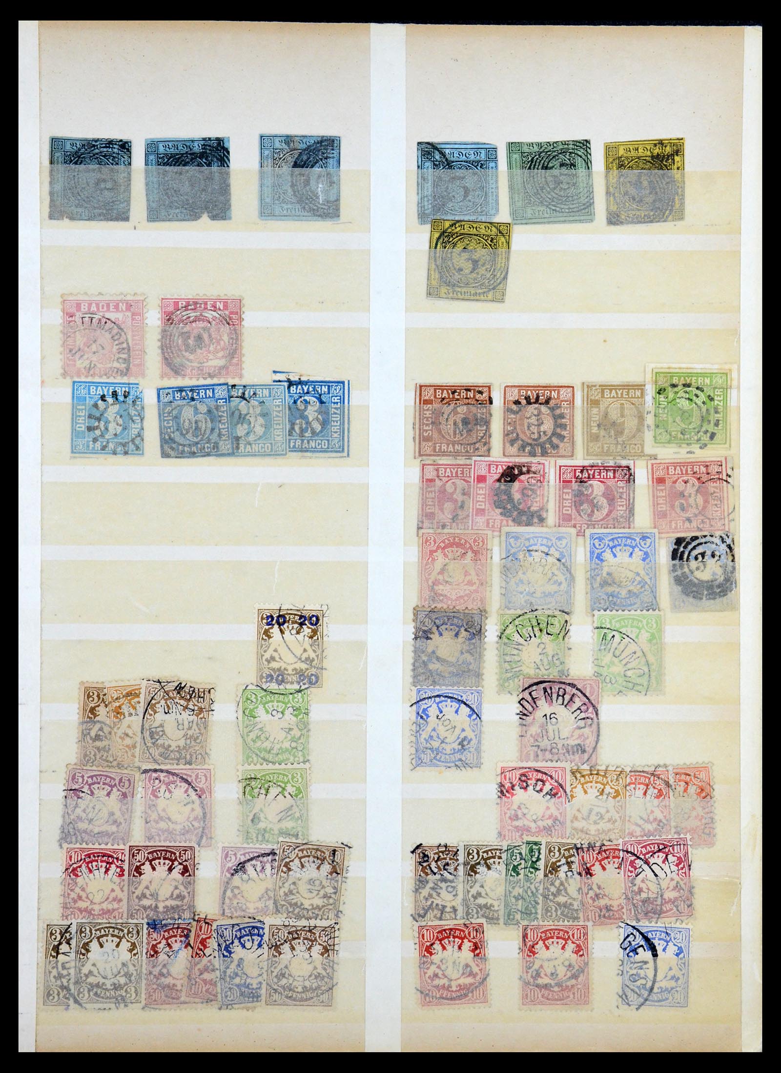 36379 010 - Postzegelverzameling 36379 Duitsland 1851-1955.
