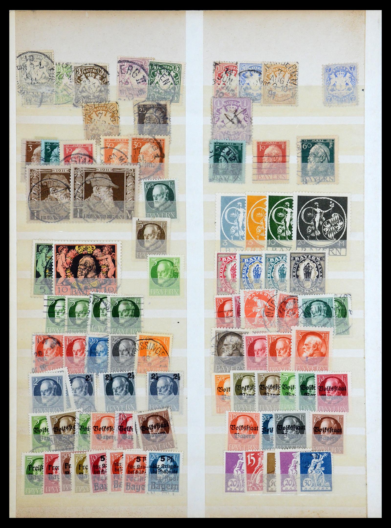 36379 011 - Postzegelverzameling 36379 Duitsland 1851-1955.