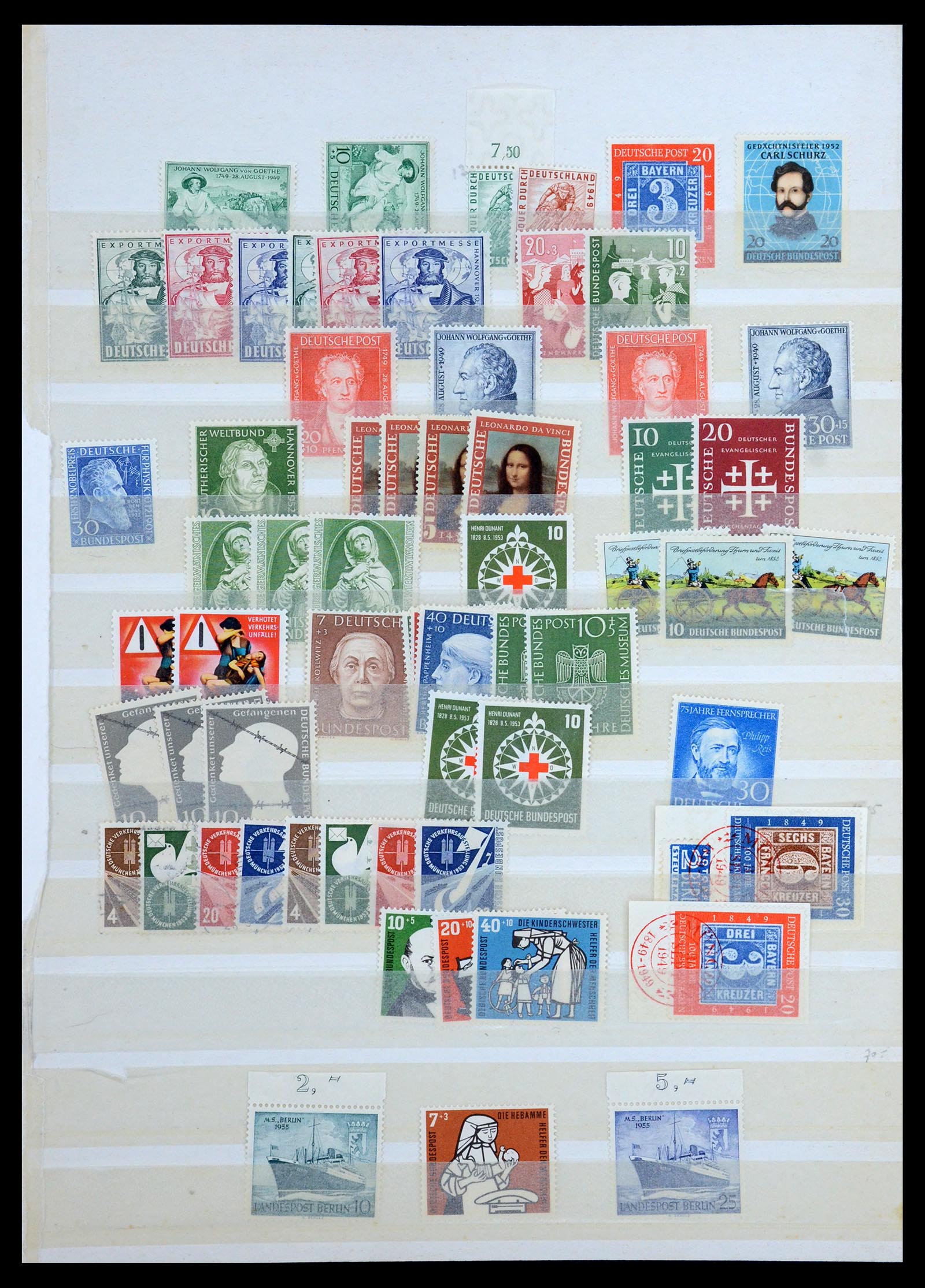 36379 012 - Stamp collection 36379 Germany 1851-1955.