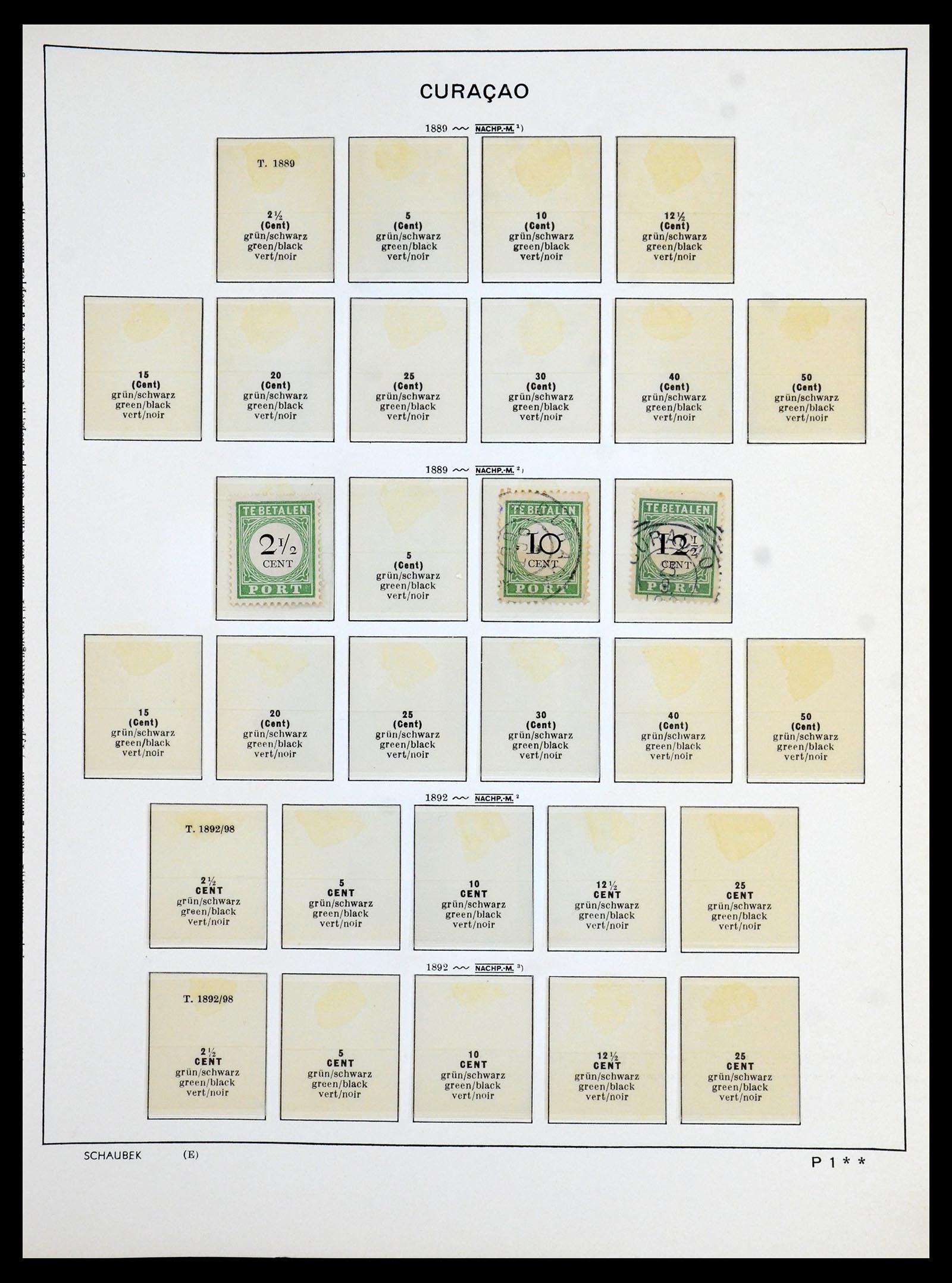 36380 005 - Postzegelverzameling 36380 Curaçao en Nederlandse Antillen 1873-1996.