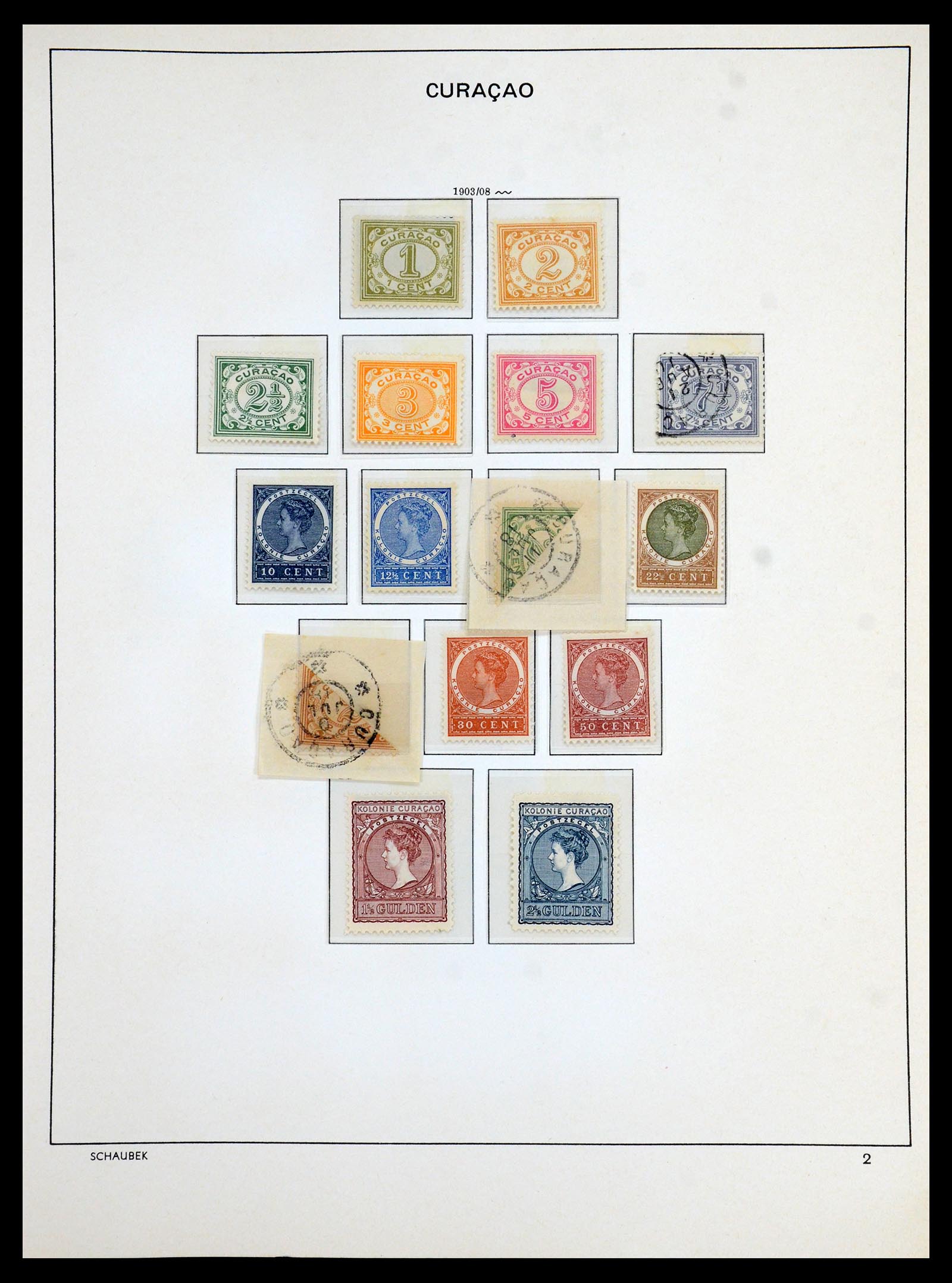 36380 006 - Postzegelverzameling 36380 Curaçao en Nederlandse Antillen 1873-1996.