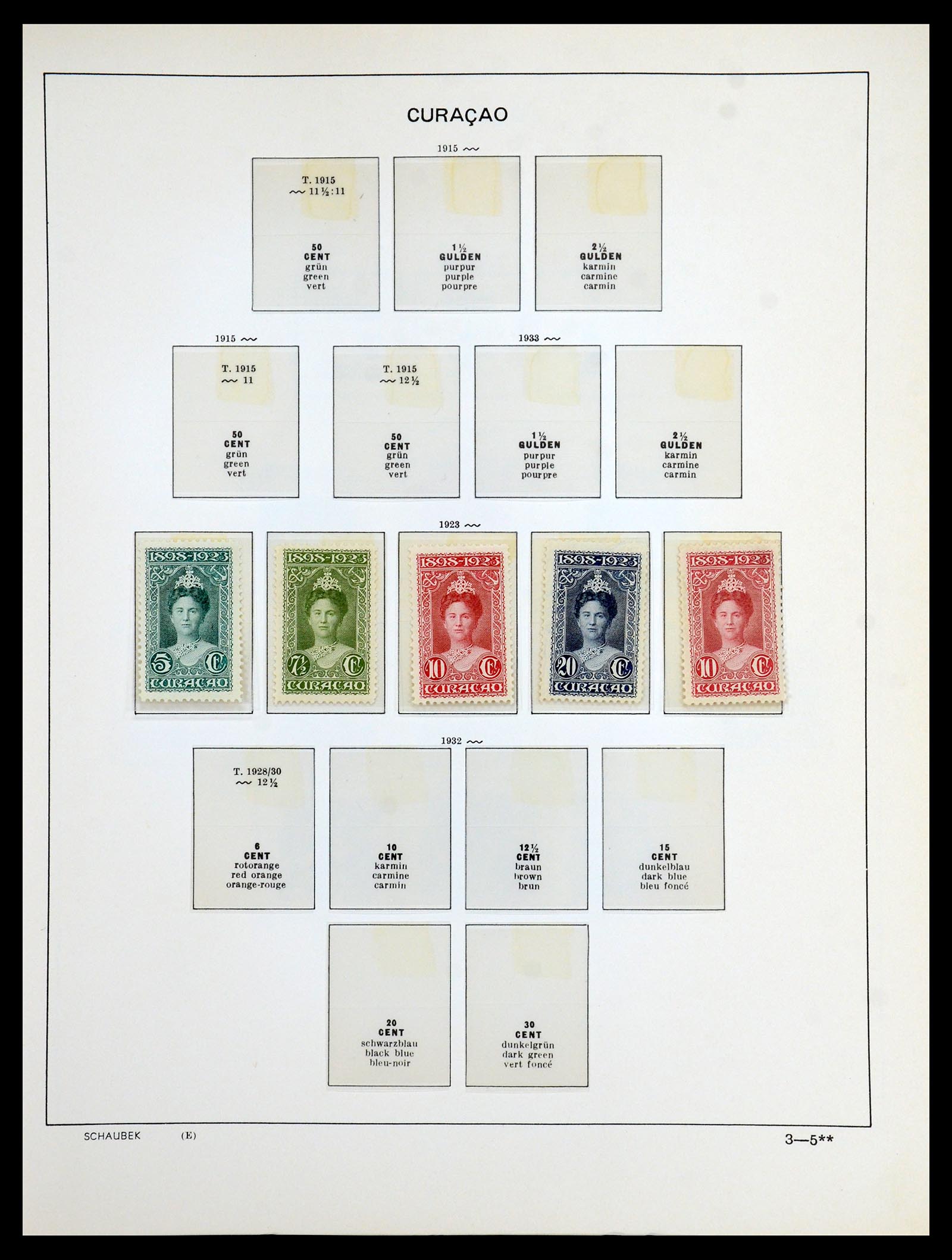 36380 011 - Postzegelverzameling 36380 Curaçao en Nederlandse Antillen 1873-1996.