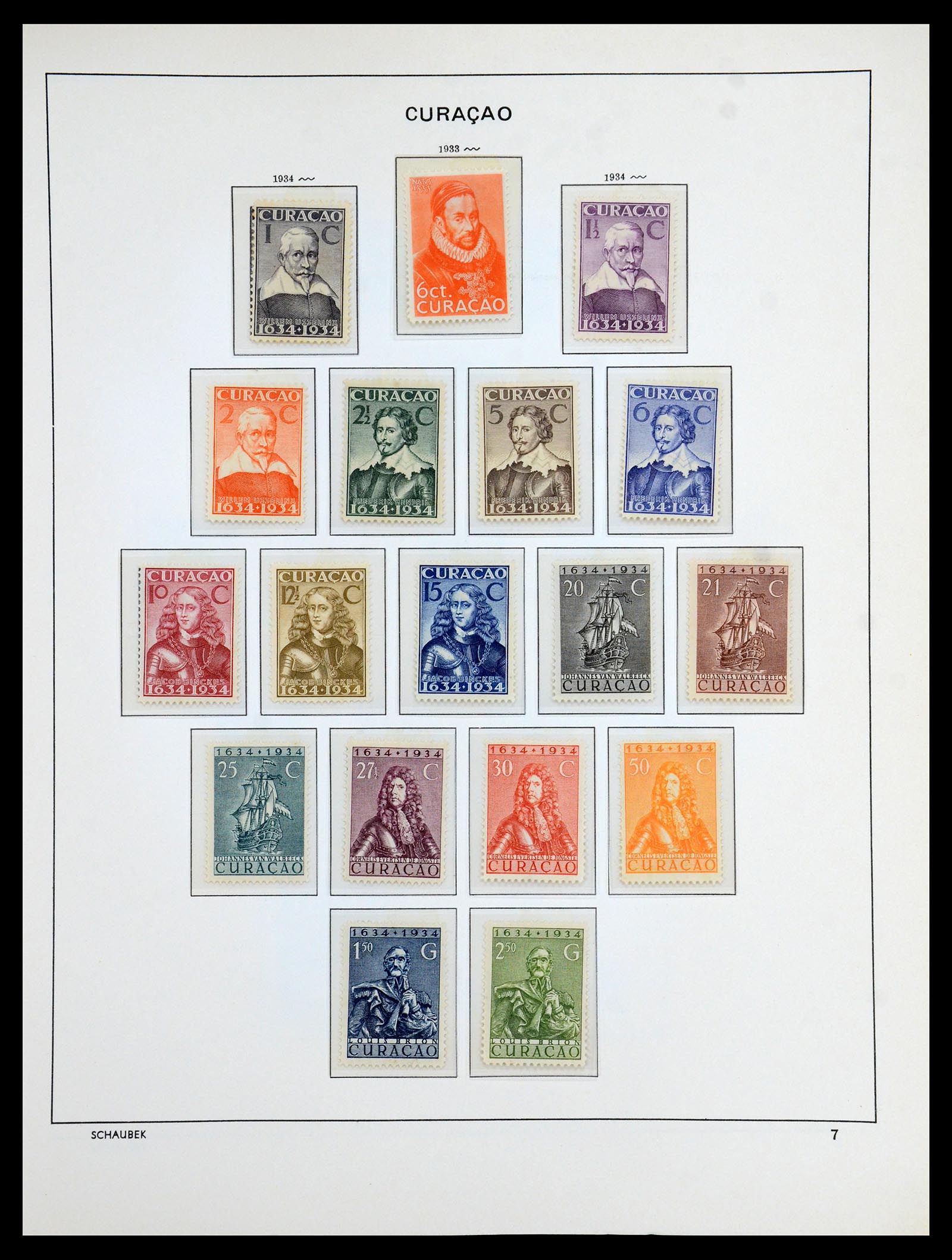 36380 013 - Postzegelverzameling 36380 Curaçao en Nederlandse Antillen 1873-1996.