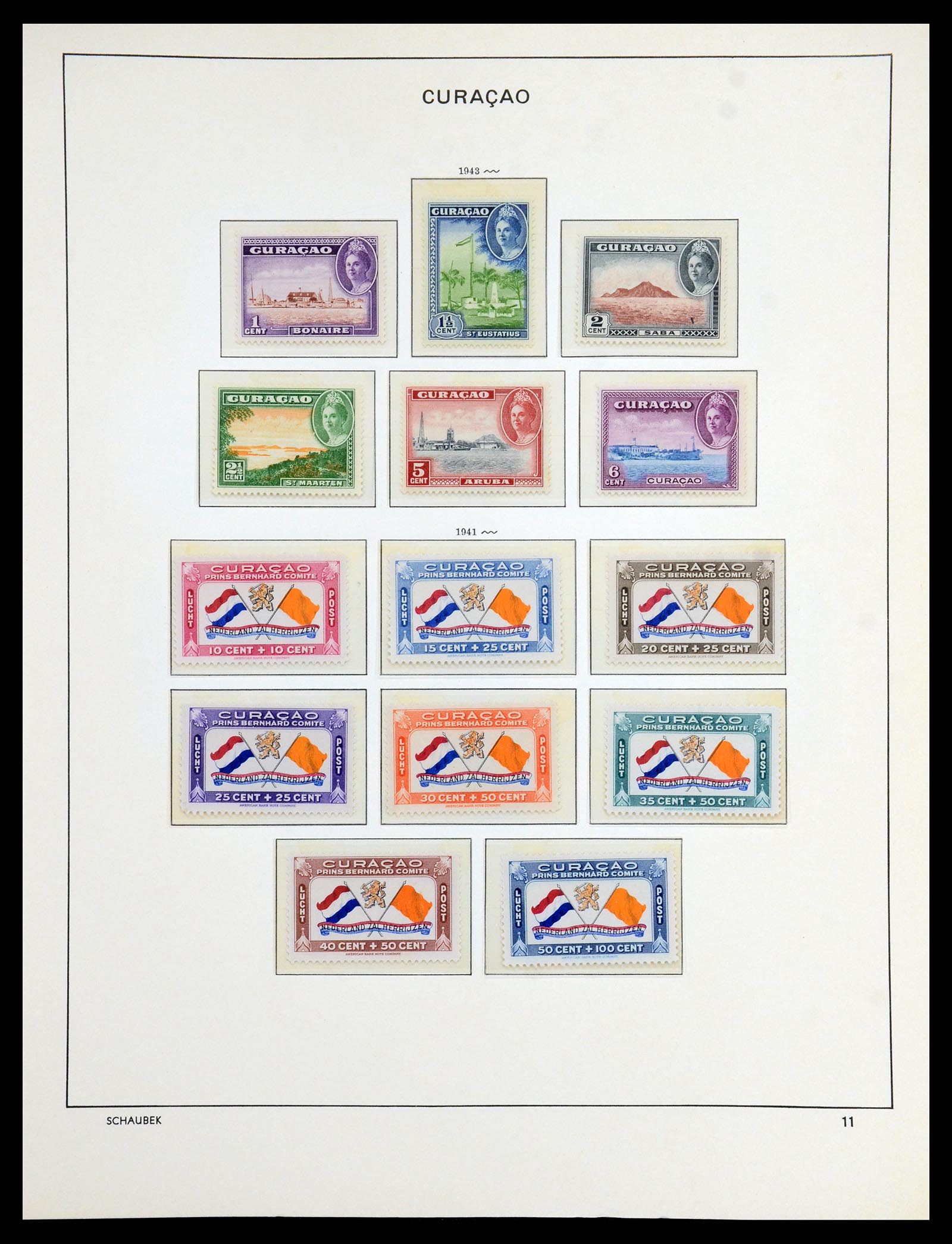 36380 018 - Postzegelverzameling 36380 Curaçao en Nederlandse Antillen 1873-1996.