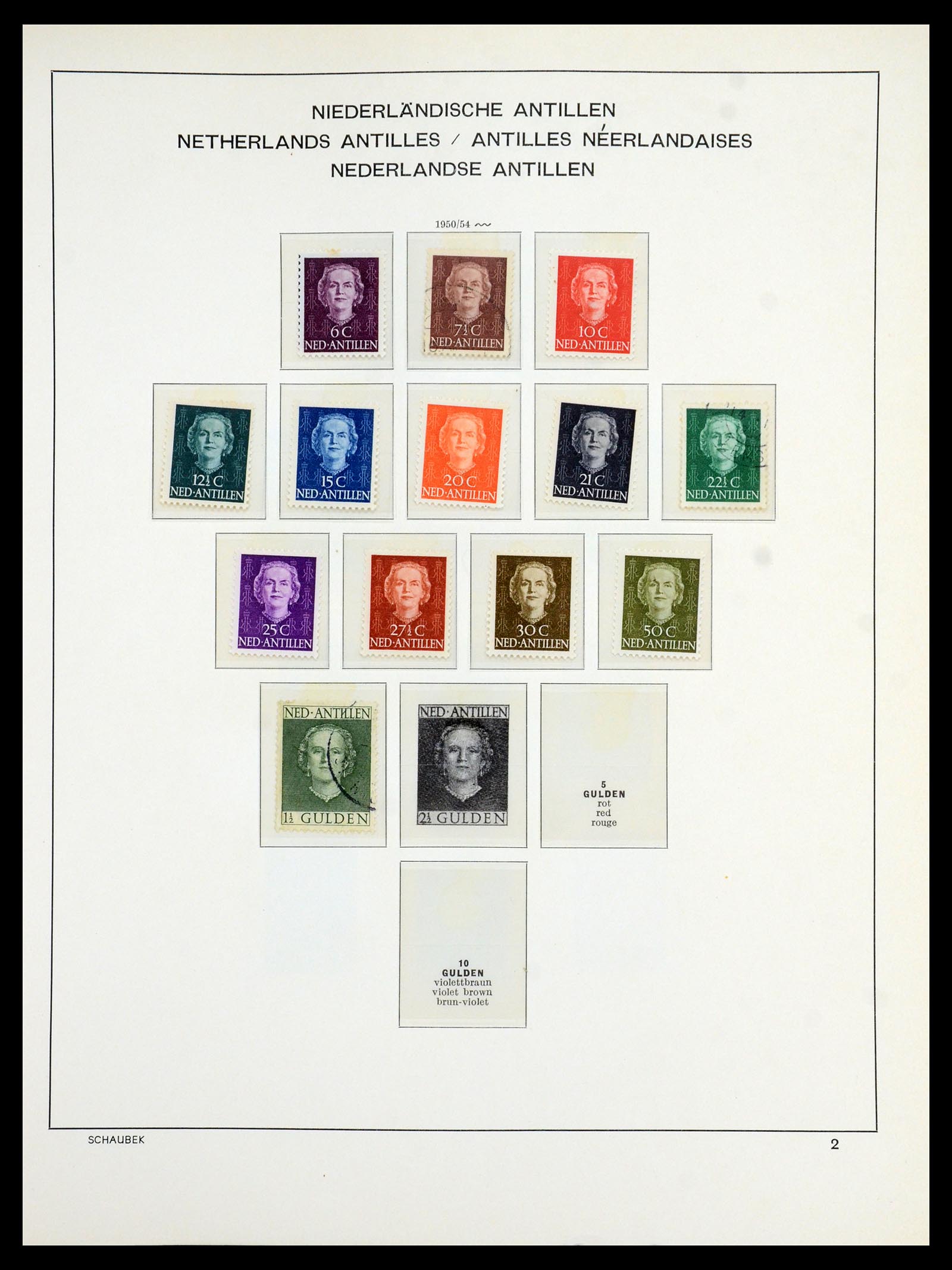 36380 025 - Postzegelverzameling 36380 Curaçao en Nederlandse Antillen 1873-1996.