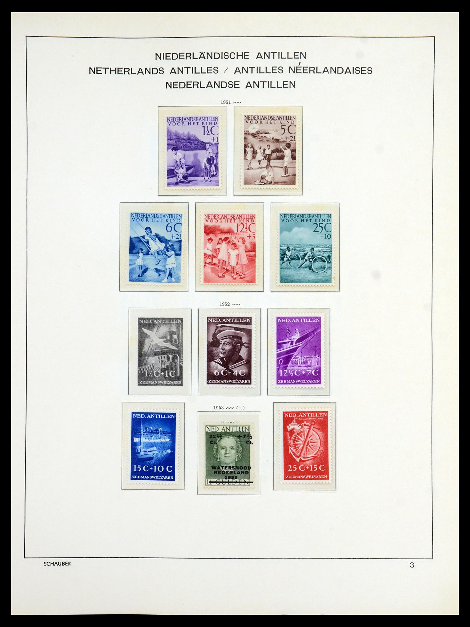 36380 026 - Postzegelverzameling 36380 Curaçao en Nederlandse Antillen 1873-1996.