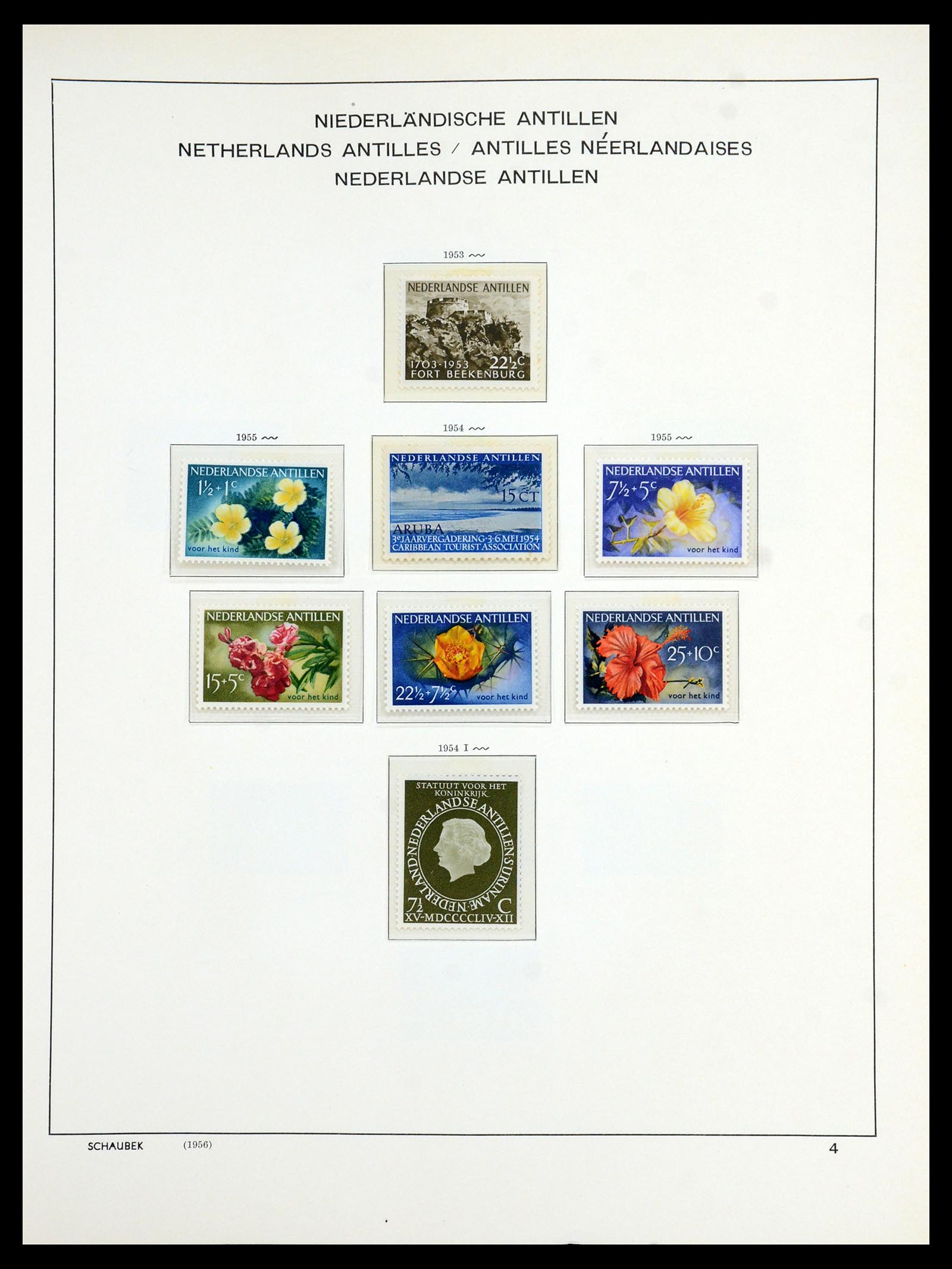 36380 028 - Postzegelverzameling 36380 Curaçao en Nederlandse Antillen 1873-1996.