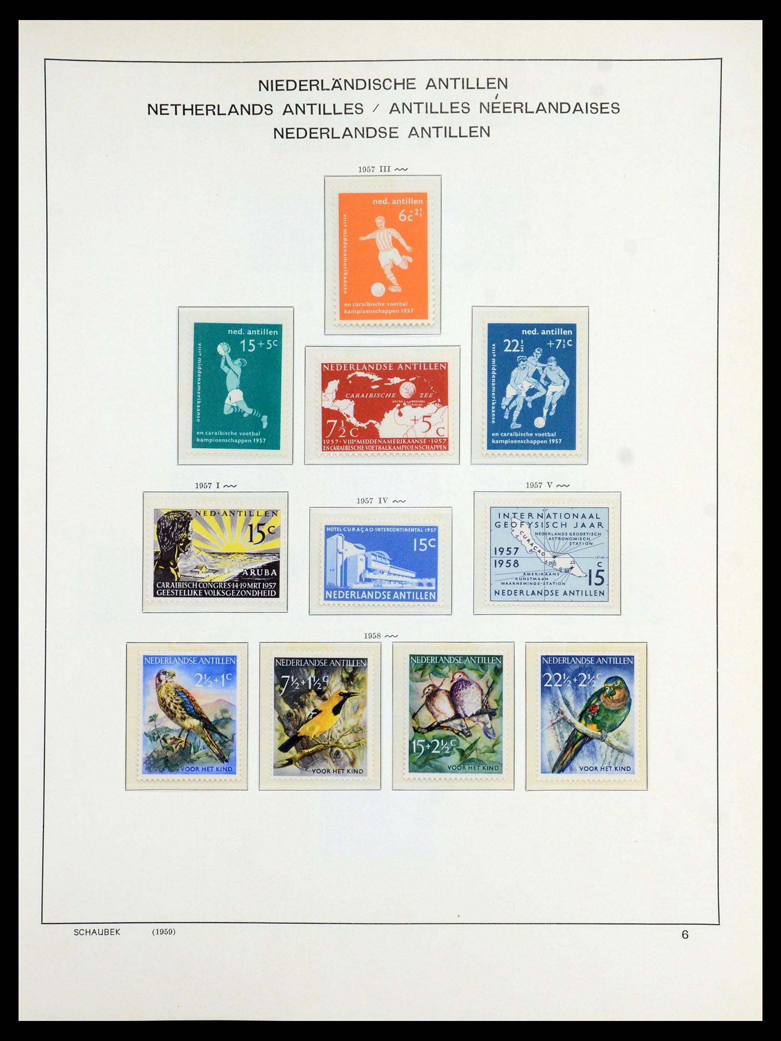 36380 030 - Postzegelverzameling 36380 Curaçao en Nederlandse Antillen 1873-1996.