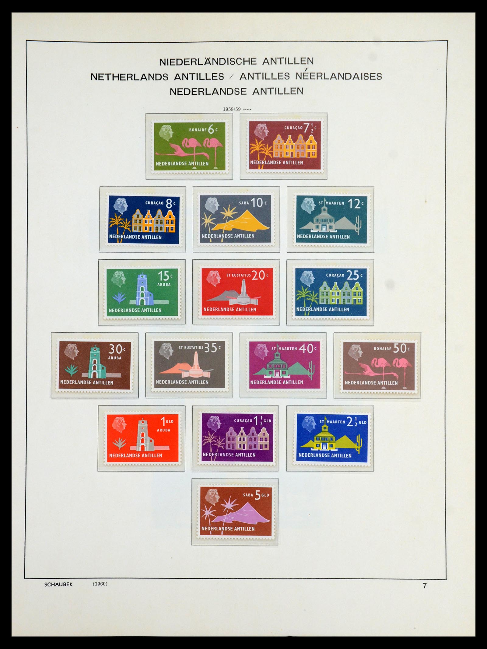 36380 031 - Postzegelverzameling 36380 Curaçao en Nederlandse Antillen 1873-1996.