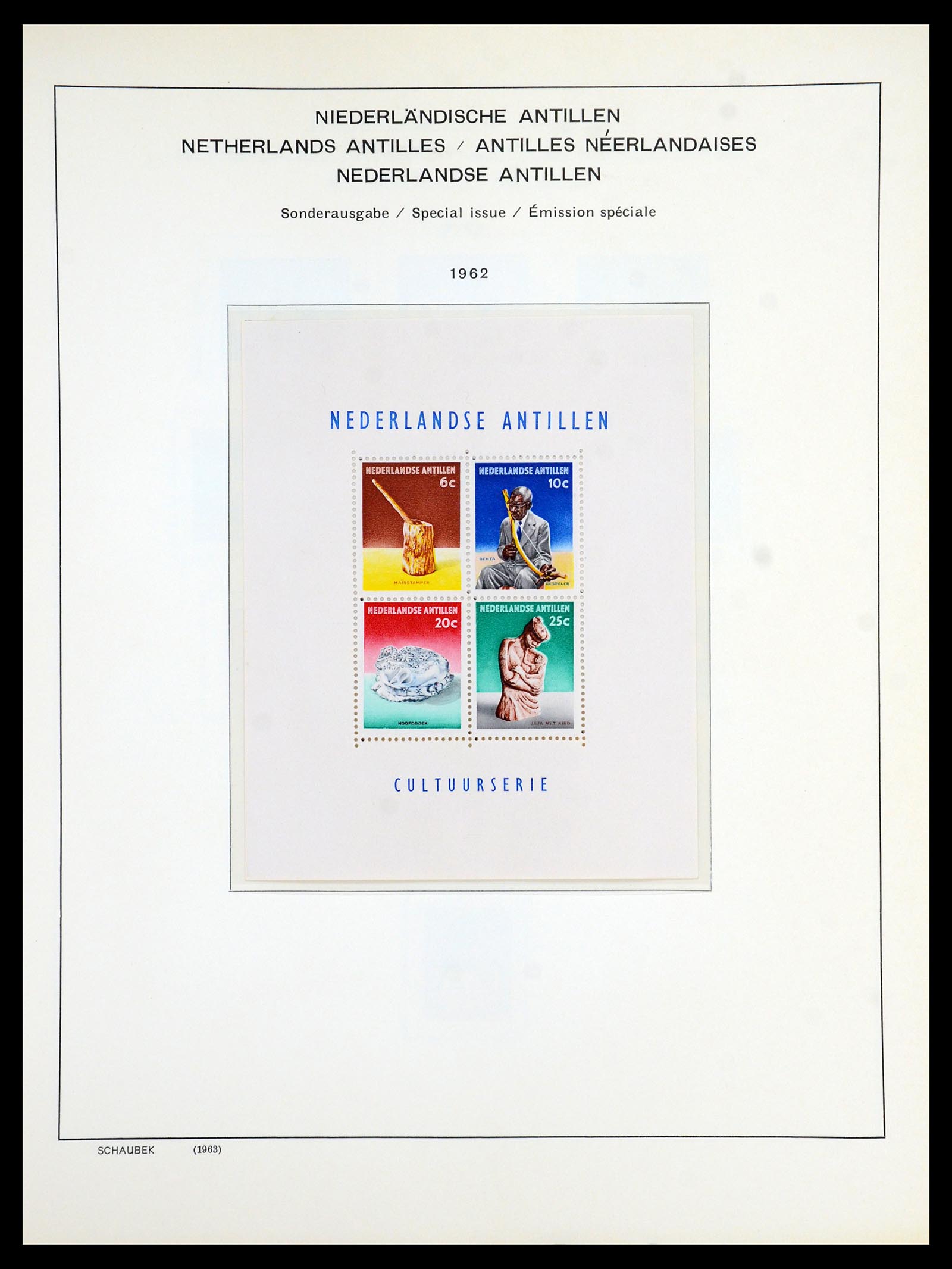 36380 035 - Postzegelverzameling 36380 Curaçao en Nederlandse Antillen 1873-1996.