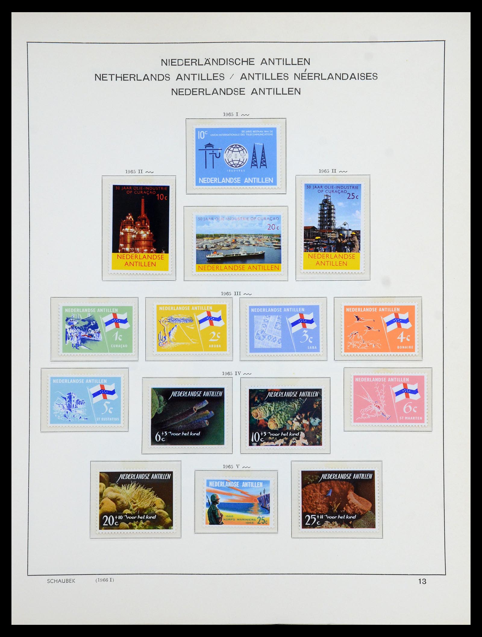 36380 038 - Postzegelverzameling 36380 Curaçao en Nederlandse Antillen 1873-1996.