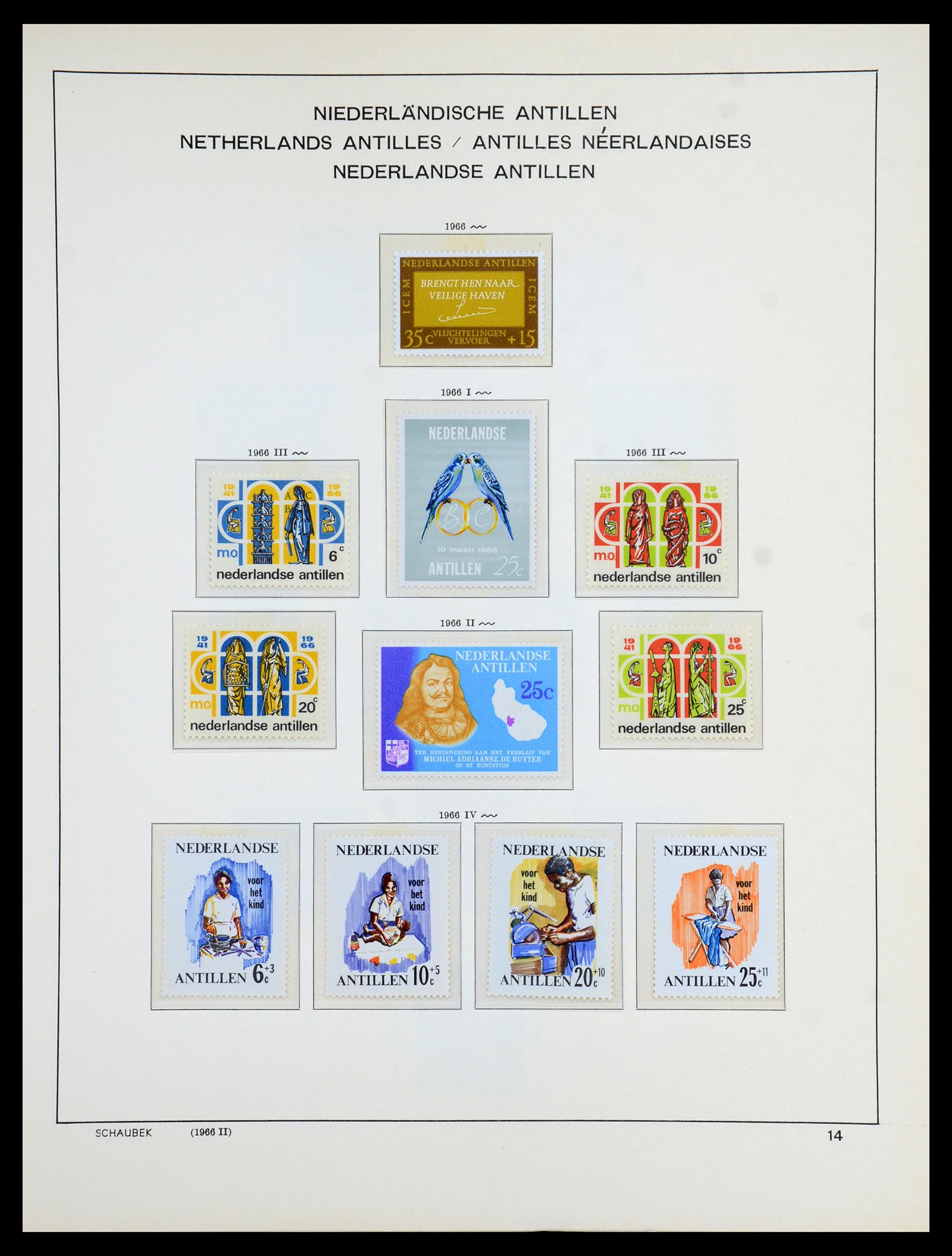 36380 039 - Postzegelverzameling 36380 Curaçao en Nederlandse Antillen 1873-1996.